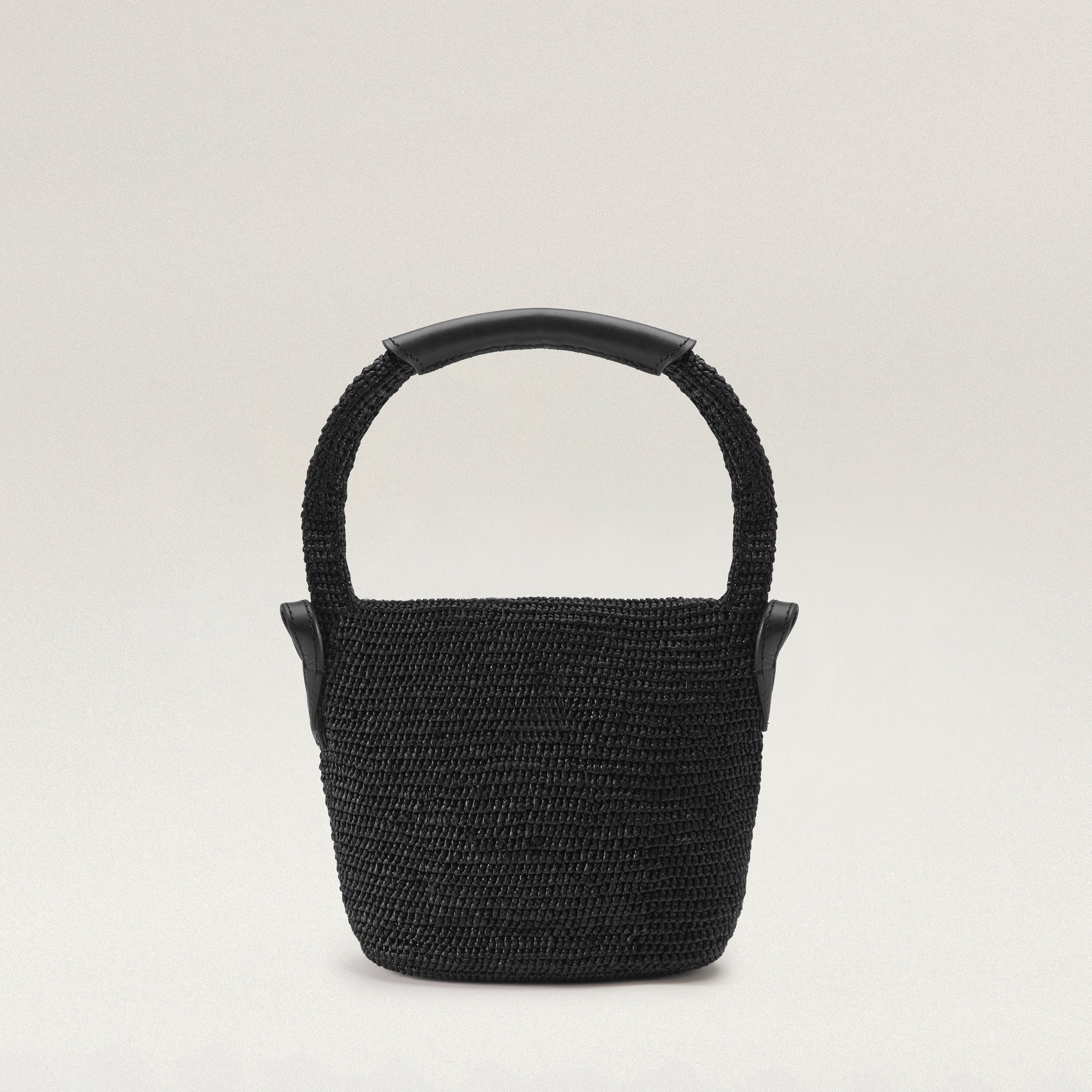  Quest 264GB(黄ばみなし)/Questフィットパック Yala Mini Sac - Charcoal/Black - Small Raffia Bag | Helen Kaminski US
