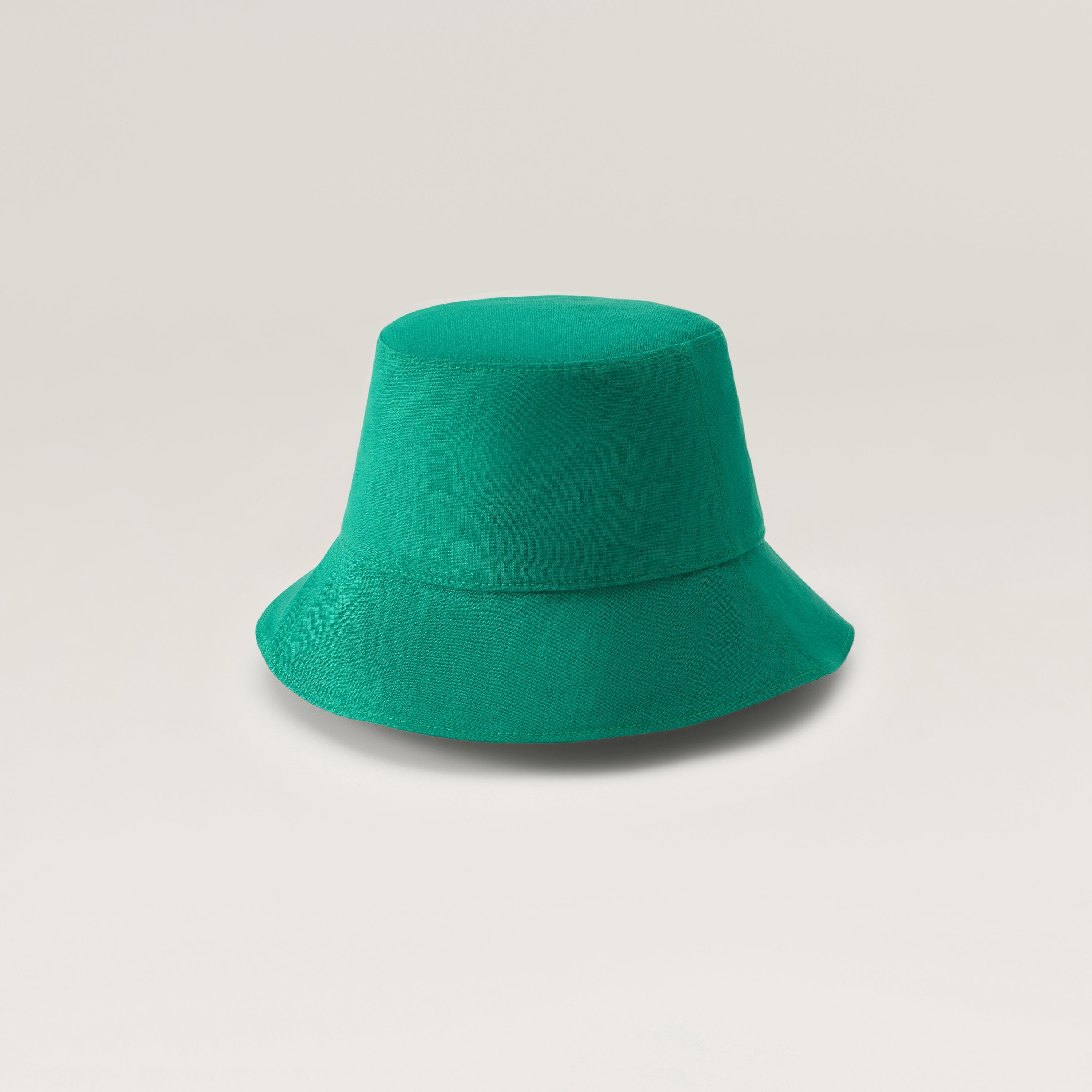 Delta Linen Bucket - Jade - Green Bucket Hat | Helen Kaminski US