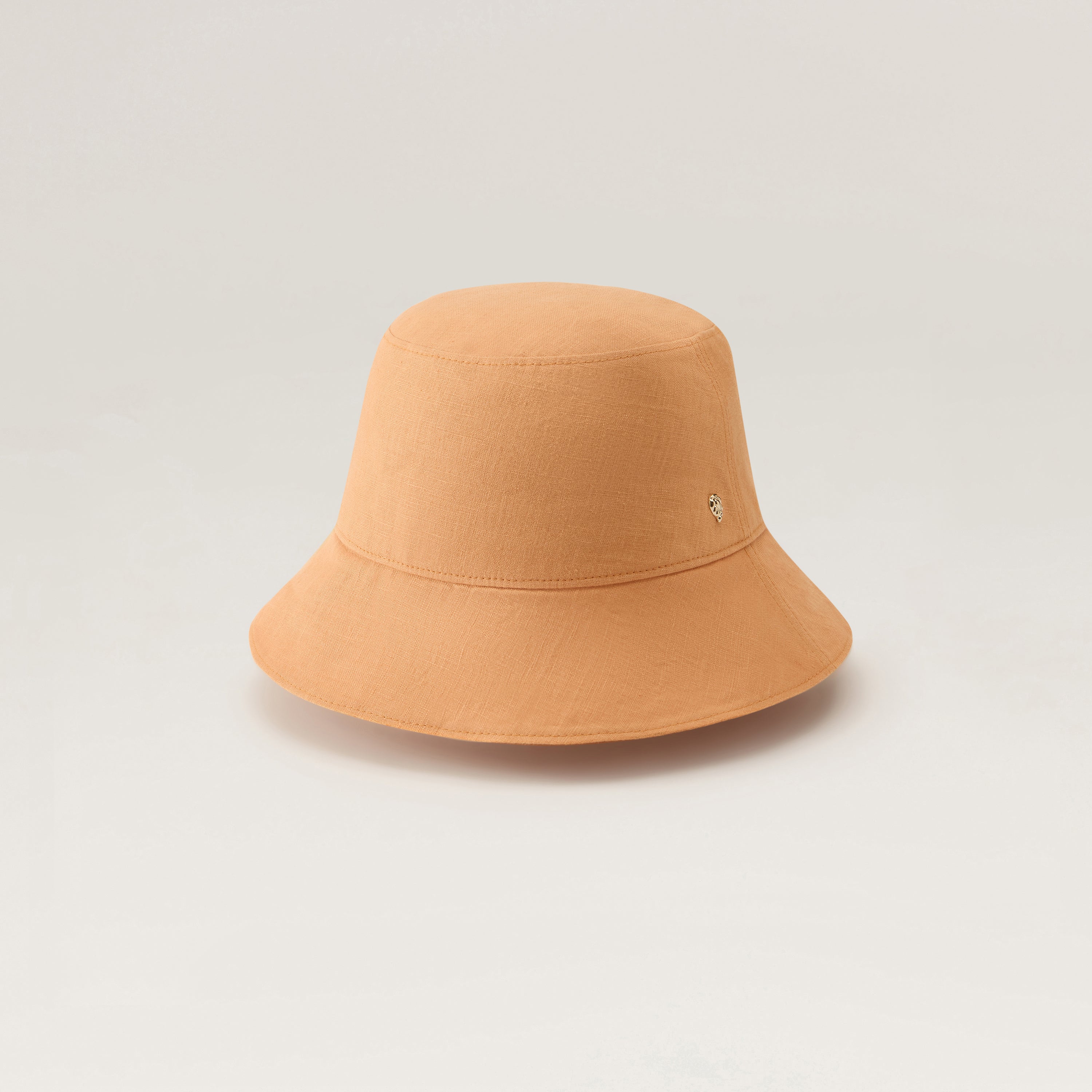 Delta Linen Bucket - Salmon - Pink Bucket Hat | Helen Kaminski US