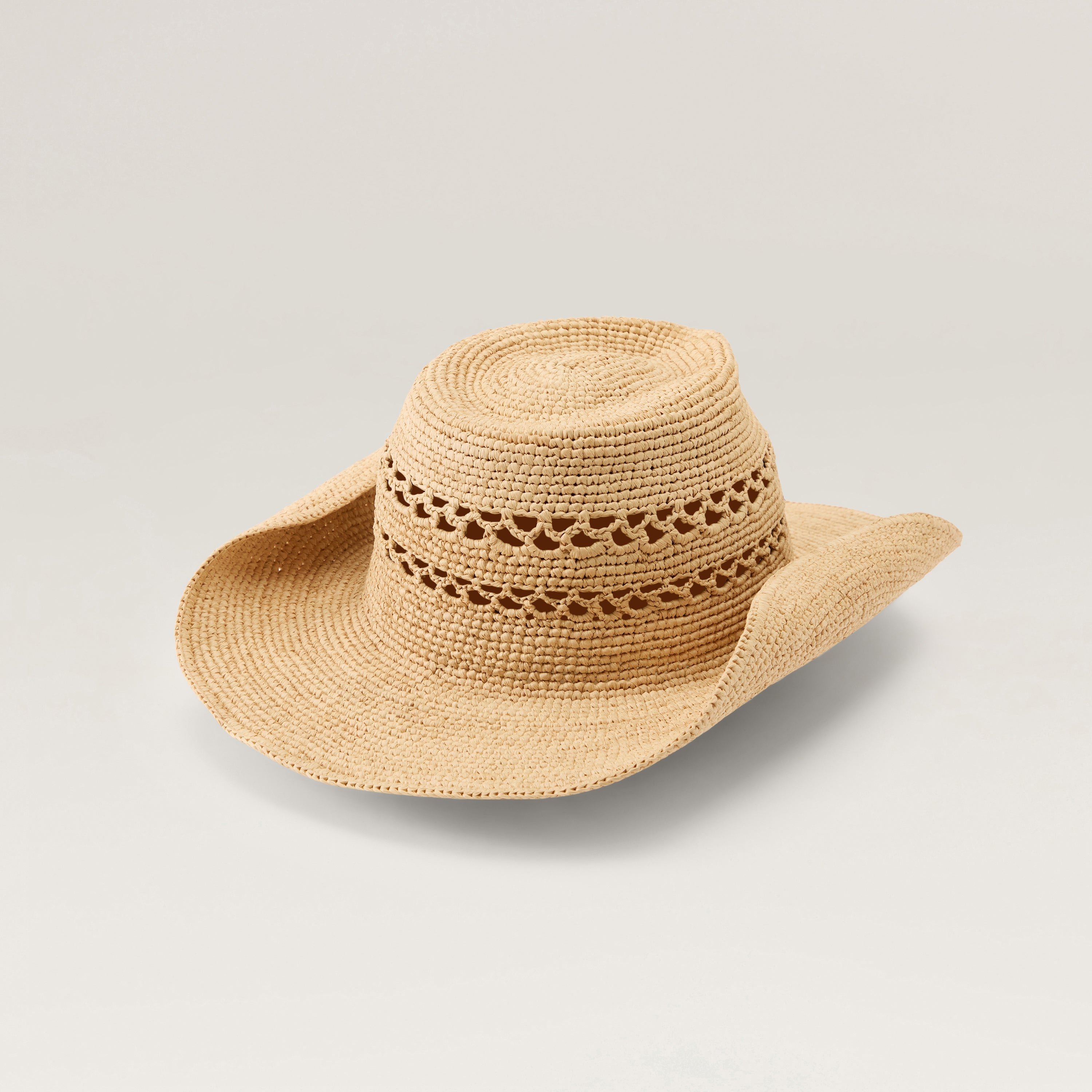 Gwen Raffia Fedora - Natural - Beige Hat | Helen Kaminski US