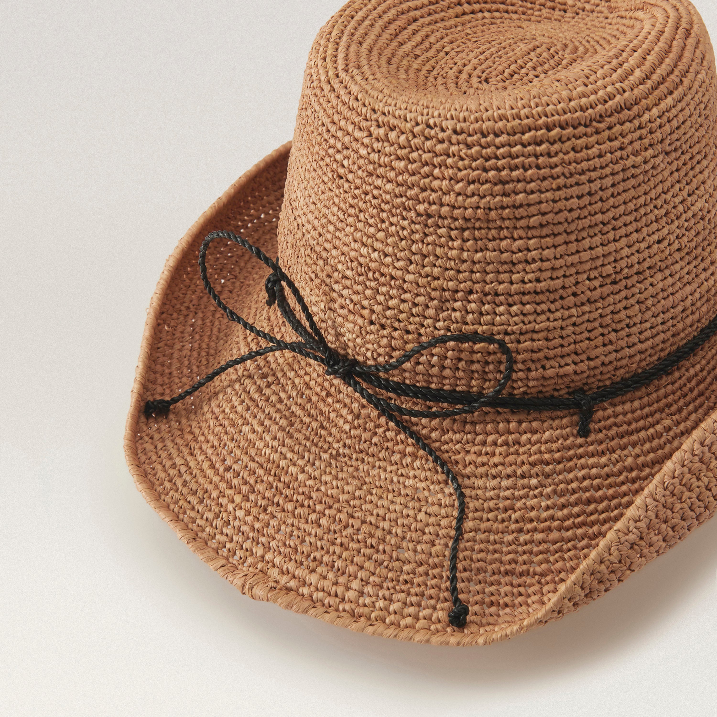 Shop the Belen Western Hat in Nougat/Charcoal | Helen Kaminski