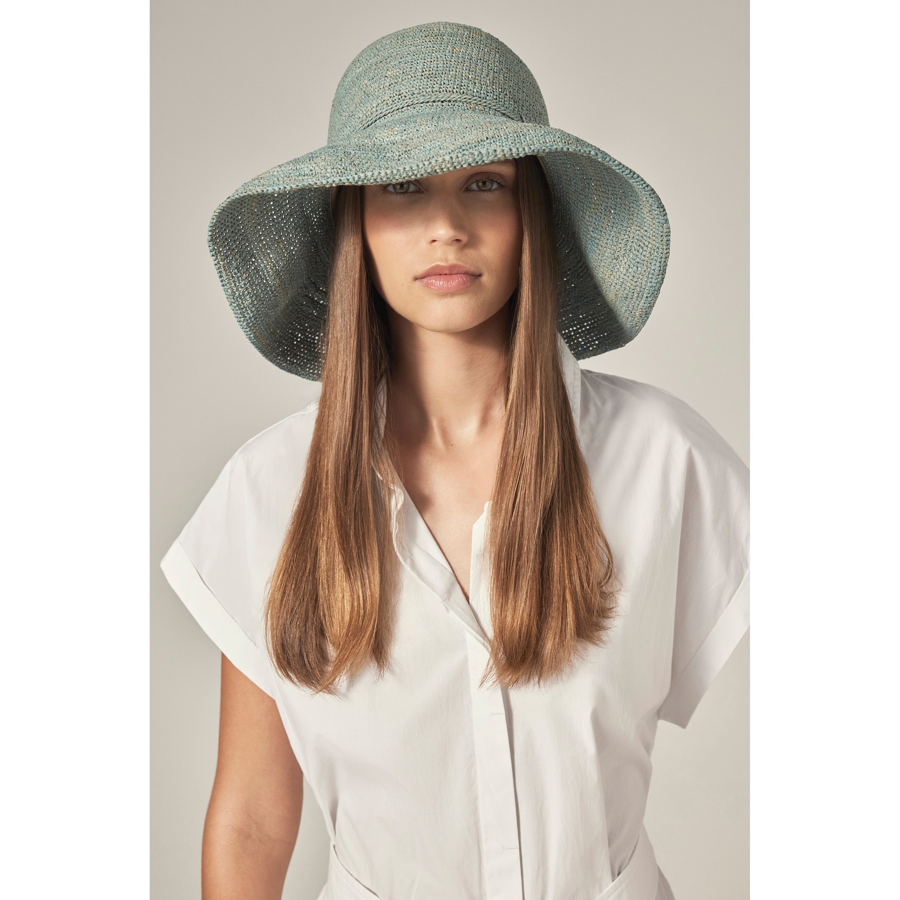 Provence 12 Rc Wide Brim Seaglass - Helen Kaminski US