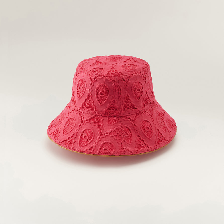 Helen Kaminski Red Cotton Bucket Hat Helen Kaminski Pazia Bucket – Hats.com main image 4