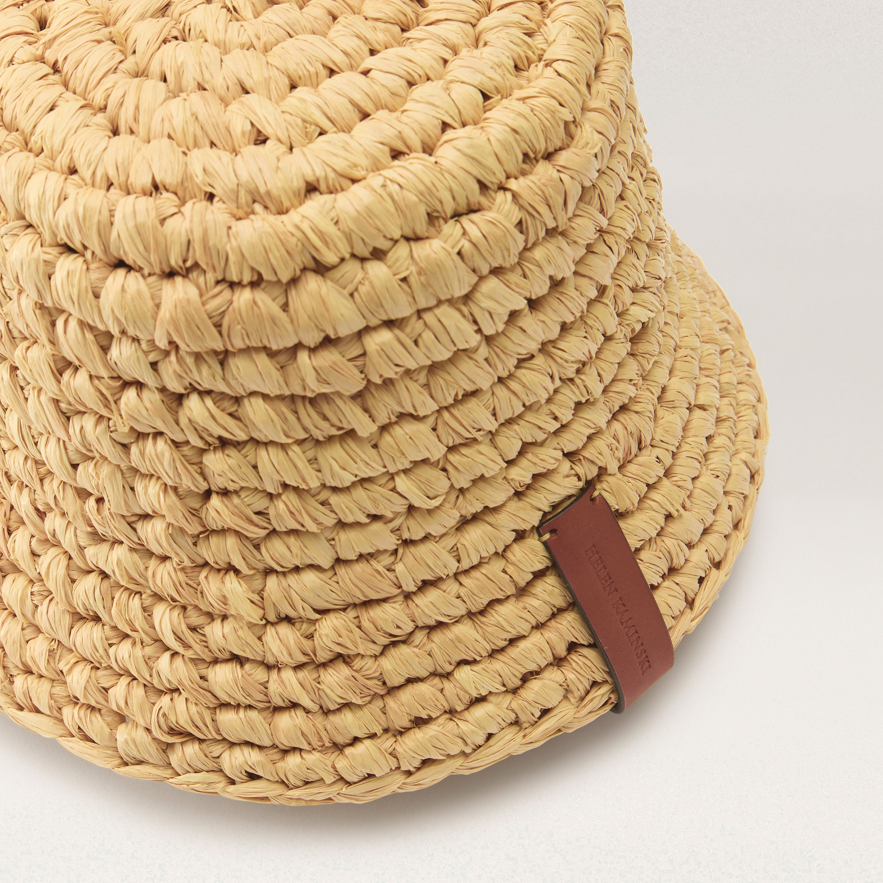 Buy Anya Raffia Handmade Bucket - Natural - Helen Kaminski