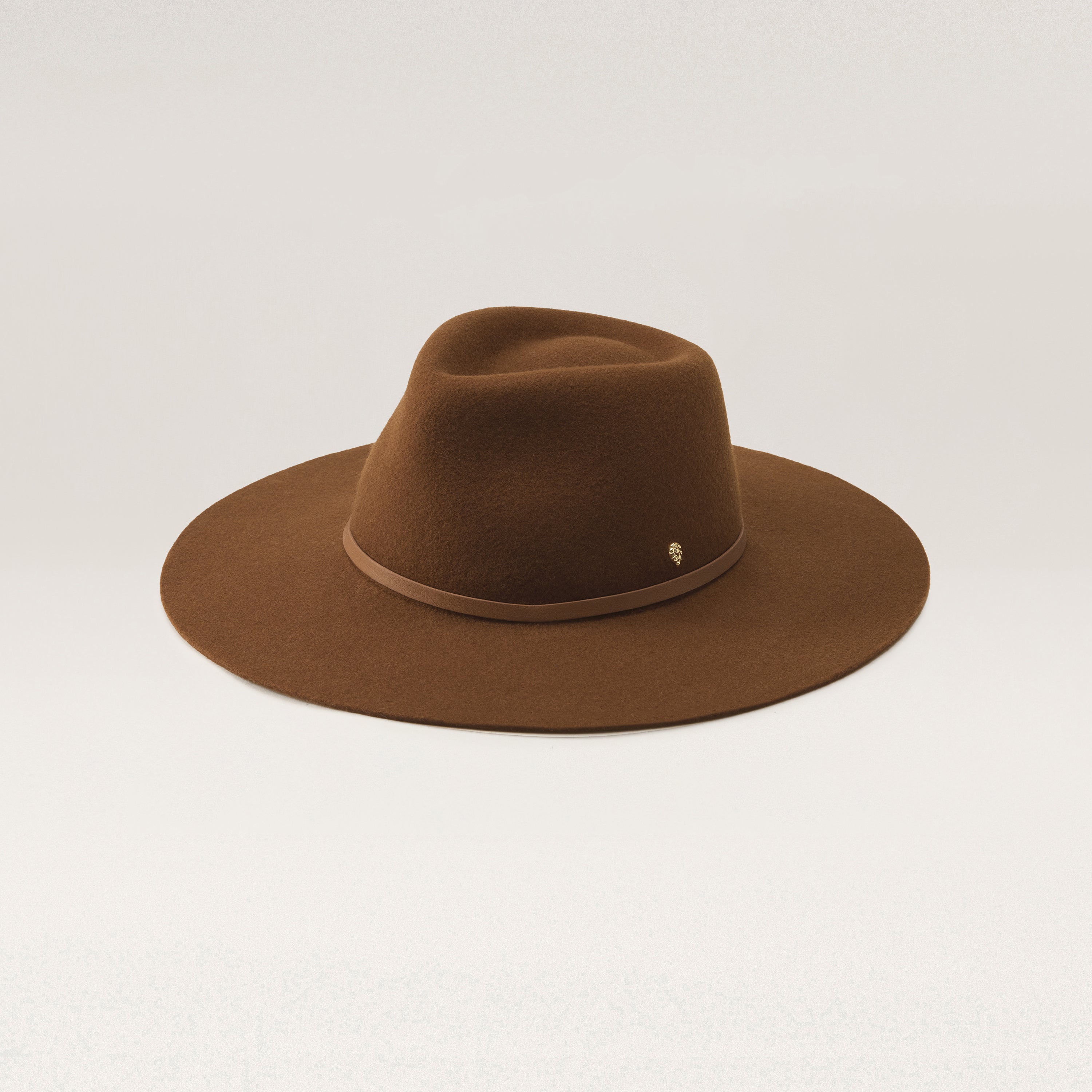 Buy Claude Wool Fedora - Dark Camel - Helen Kaminski