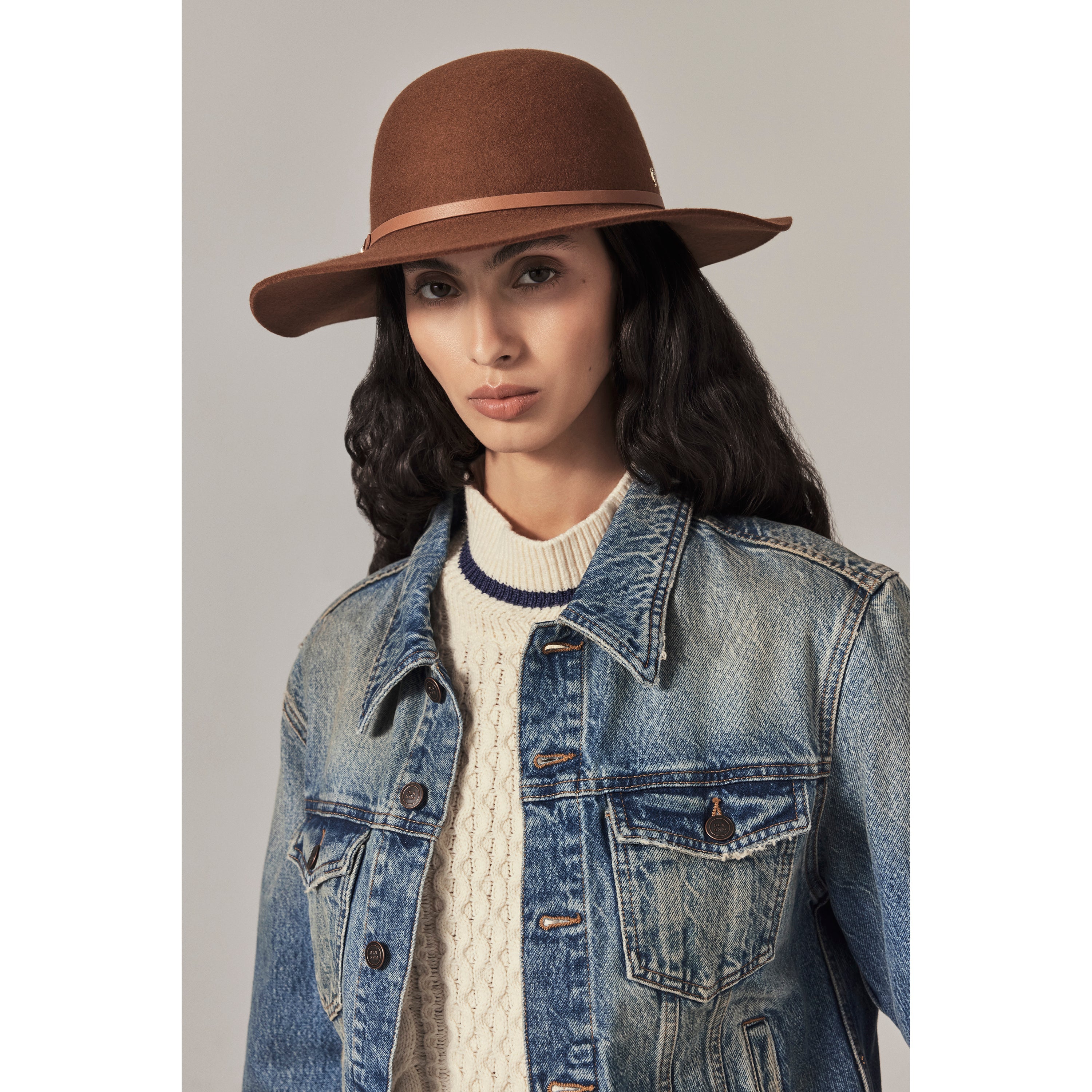 Buy Avoca Wool Hat - Dark Camel - Helen Kaminski