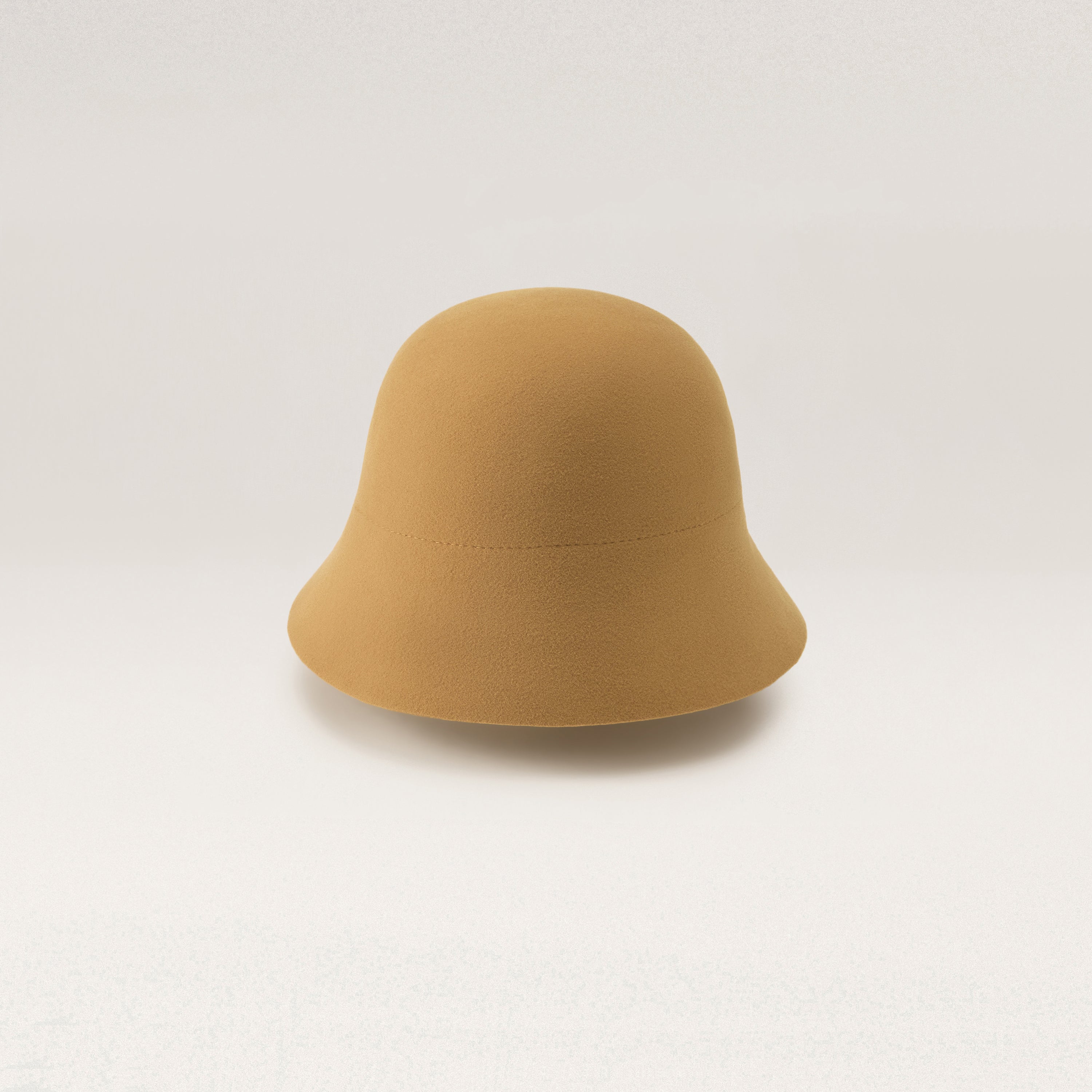 Buy Nina Conscious Wool Cloche - Camel - Helen Kaminski