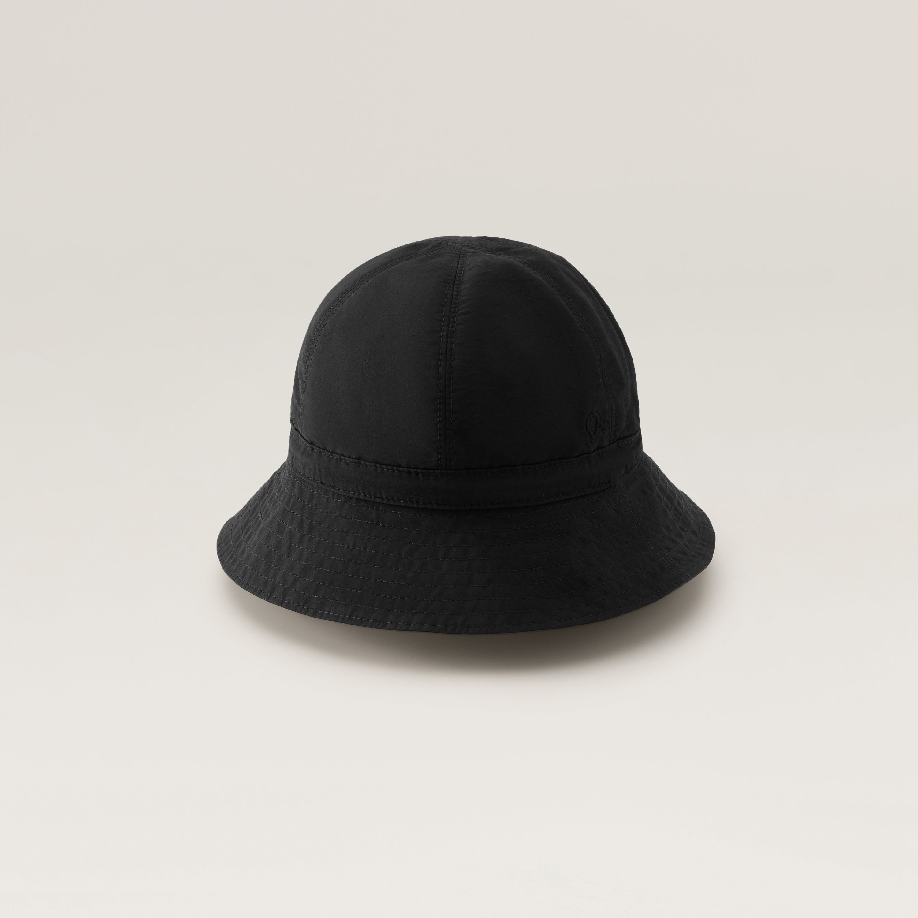 Kiran Packable Cloche - Black - Cotton Blend Hat | Helen Kaminski US