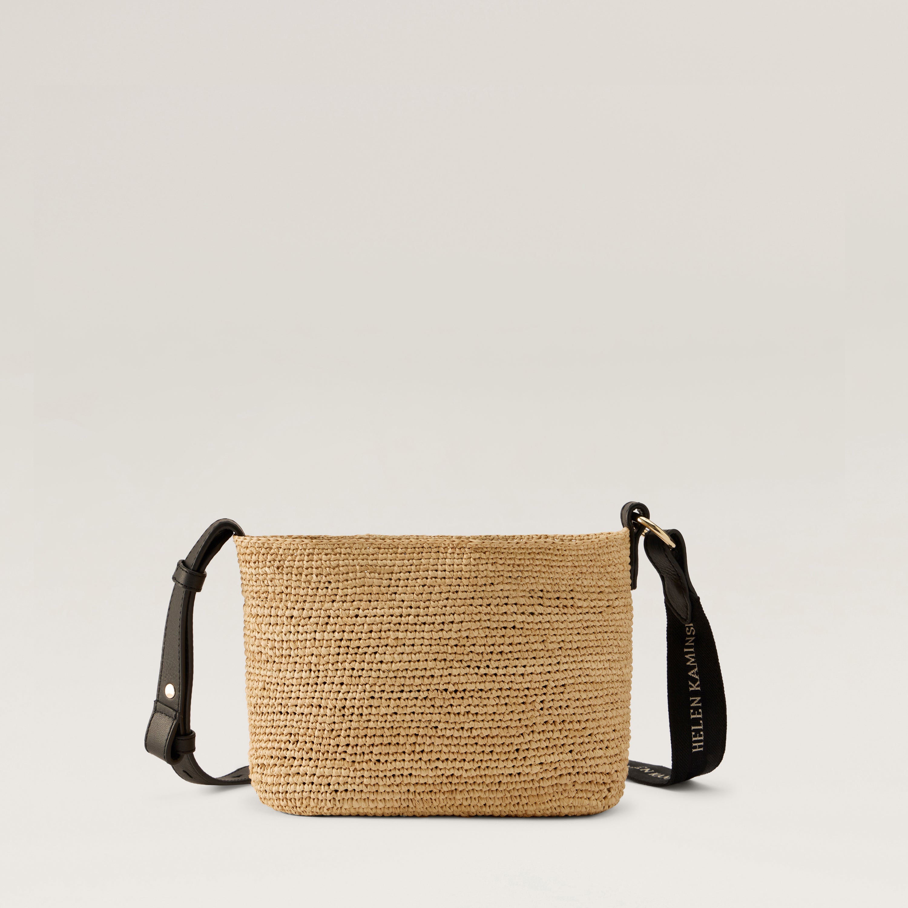 Nalin Raffia Crochet Crossbody Bag - Natural | Helen Kaminski US