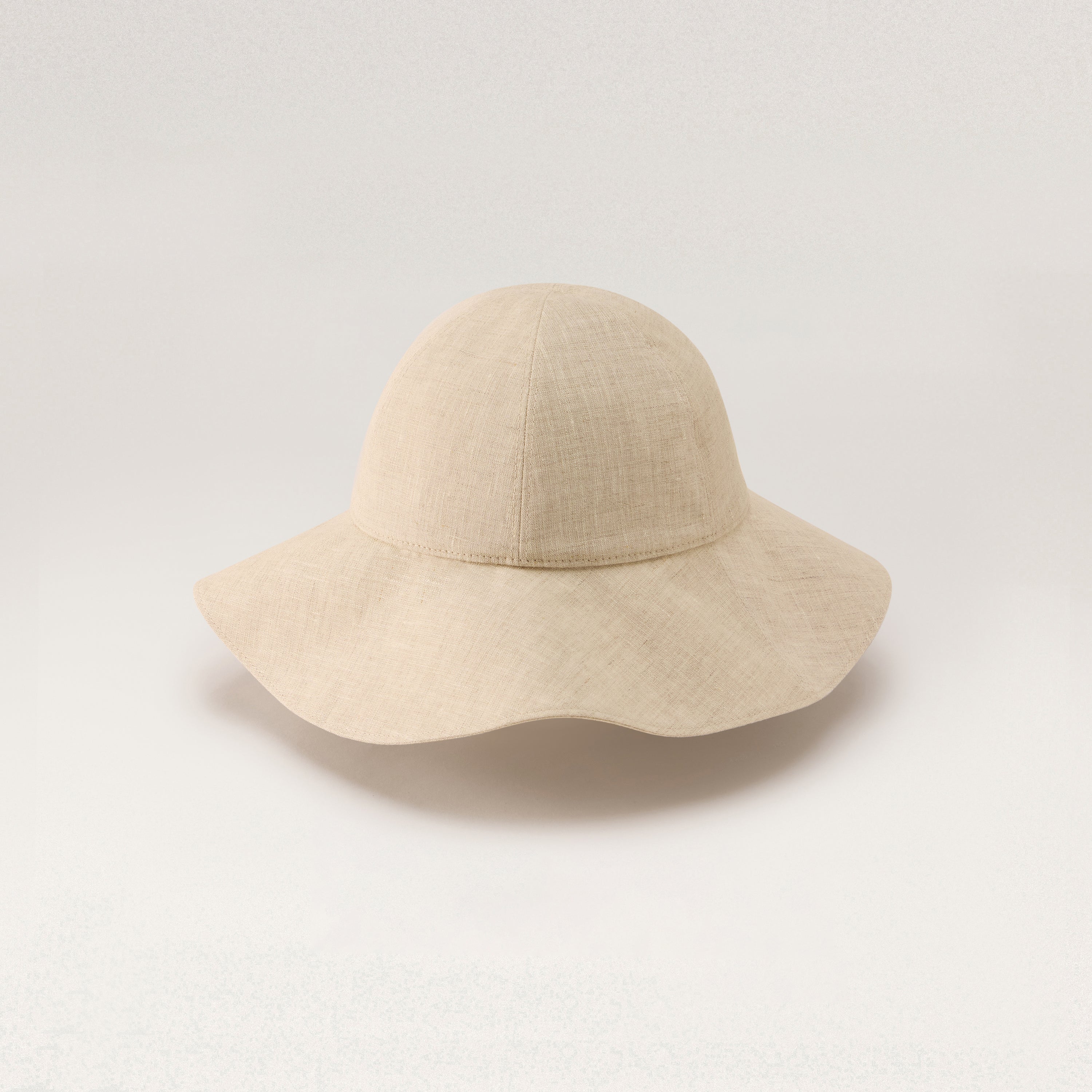 Nikini Linen Hat - Flax - Grey Round Crown Hat | Helen Kaminski US Nikini Linen Hat - Flax - Grey Round Crown Hat | Helen Kaminski US