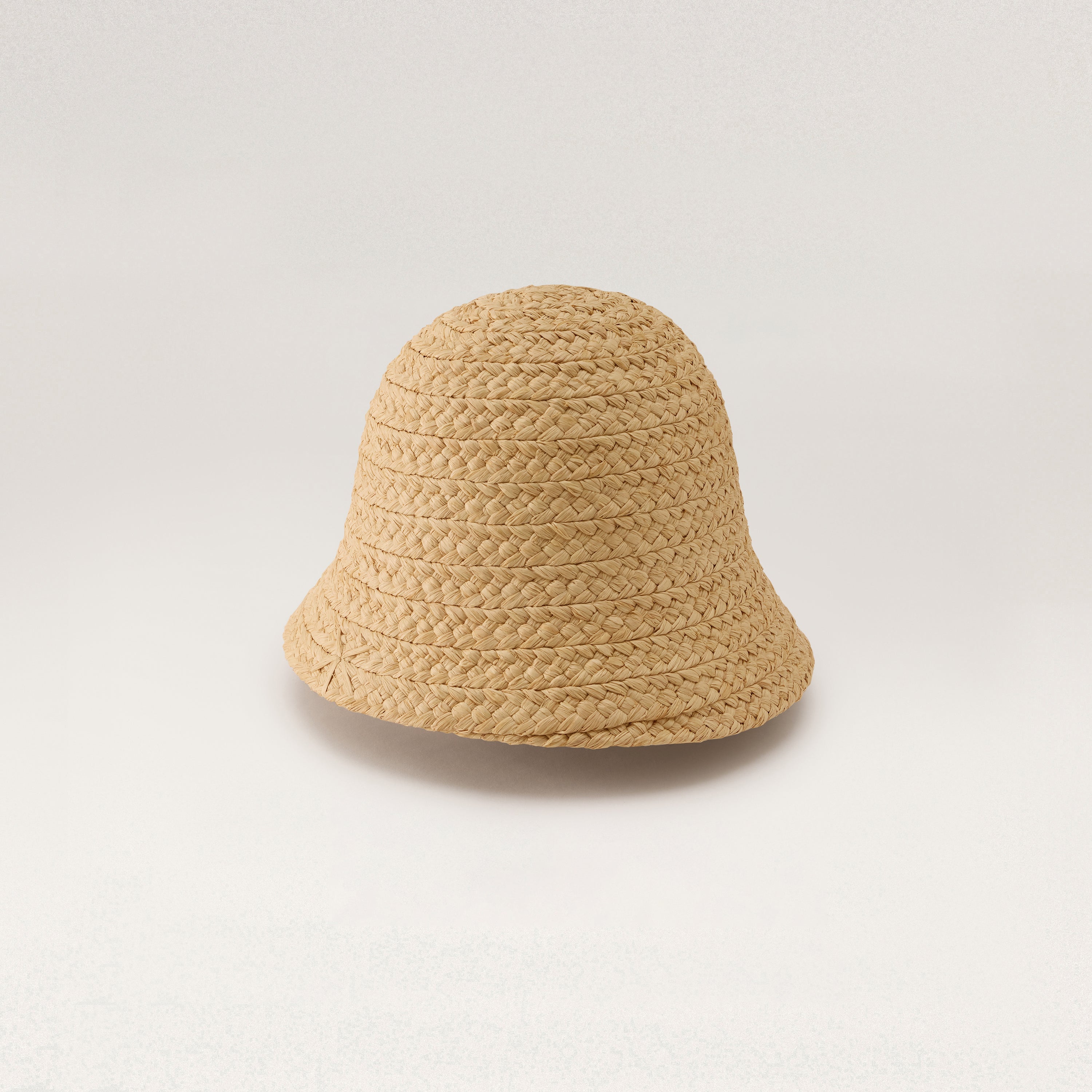Passara Raffia Braid Cloche - Natural/Cream - Raffia Hat | Helen