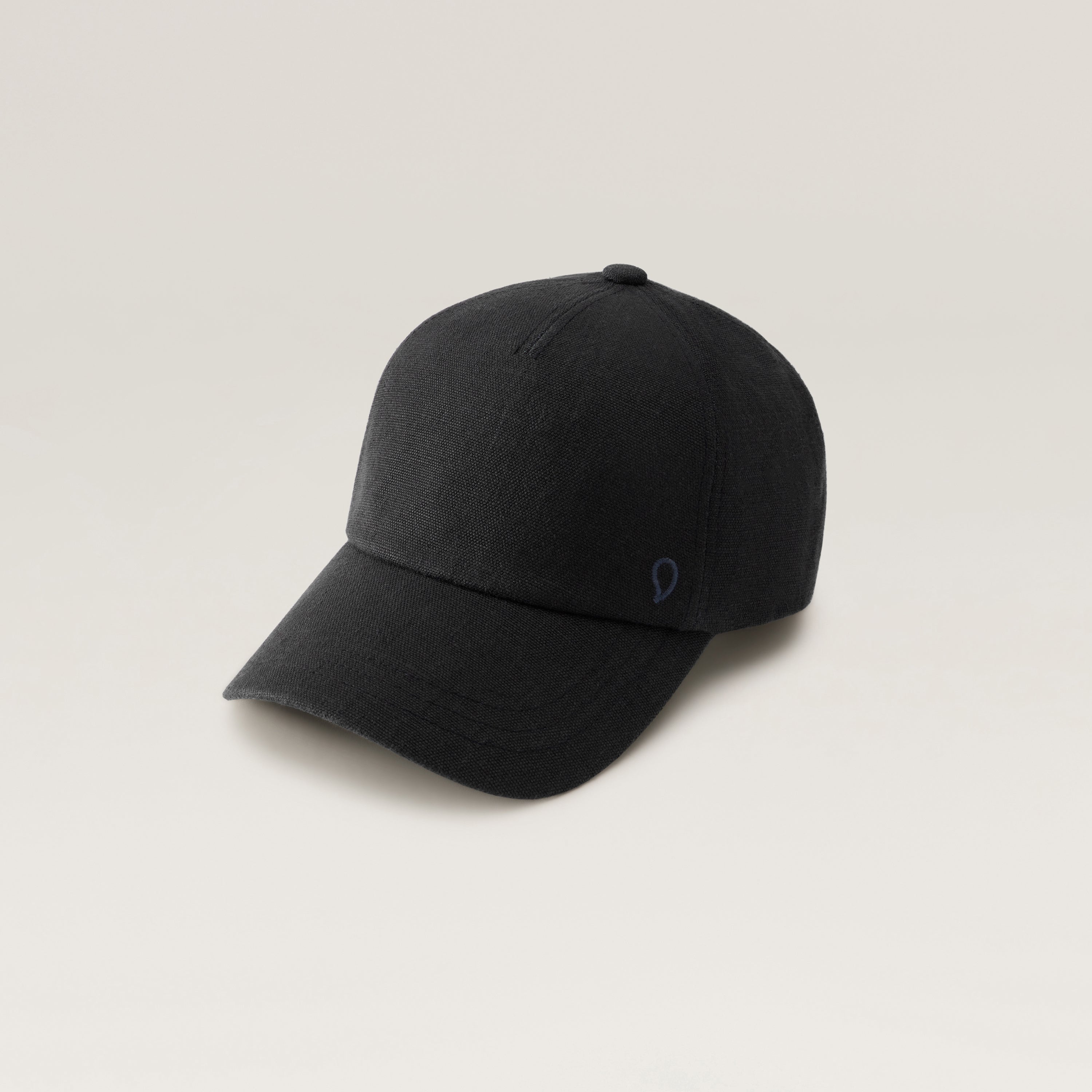 HELEN KAMINSKI ブラックベースボールキャップ Sutton Hemp Cap - Navy | Helen Kaminski US