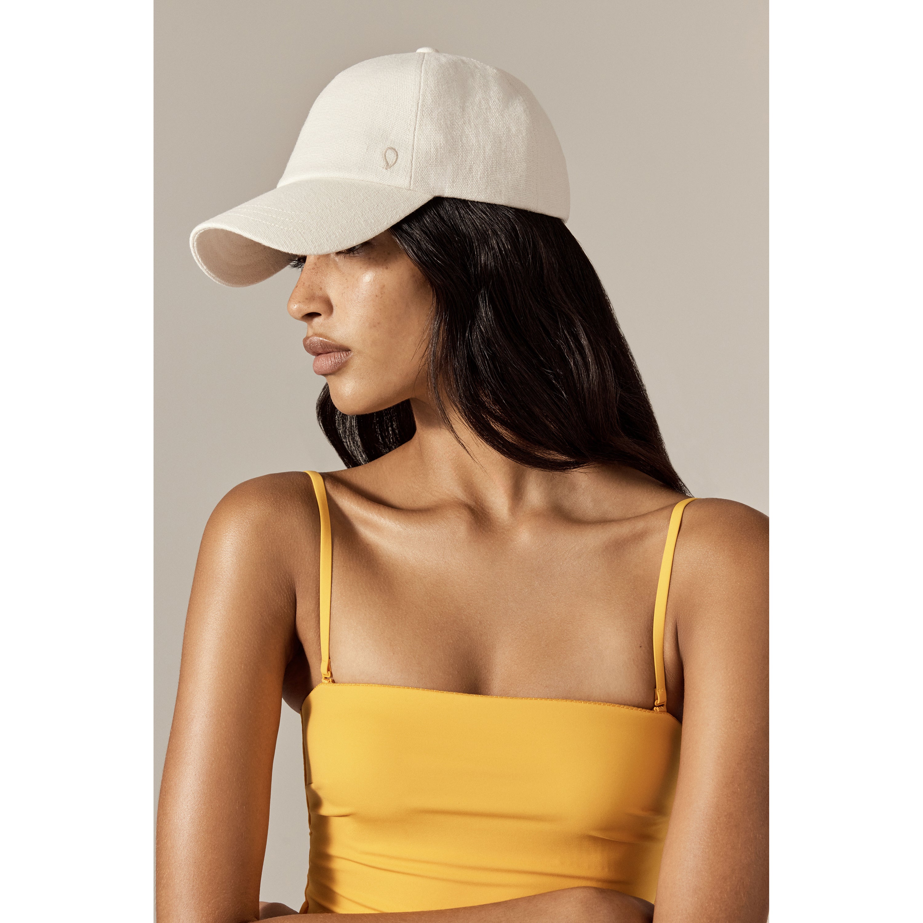 Sutton Hemp Cap - Parchment | Helen Kaminski US