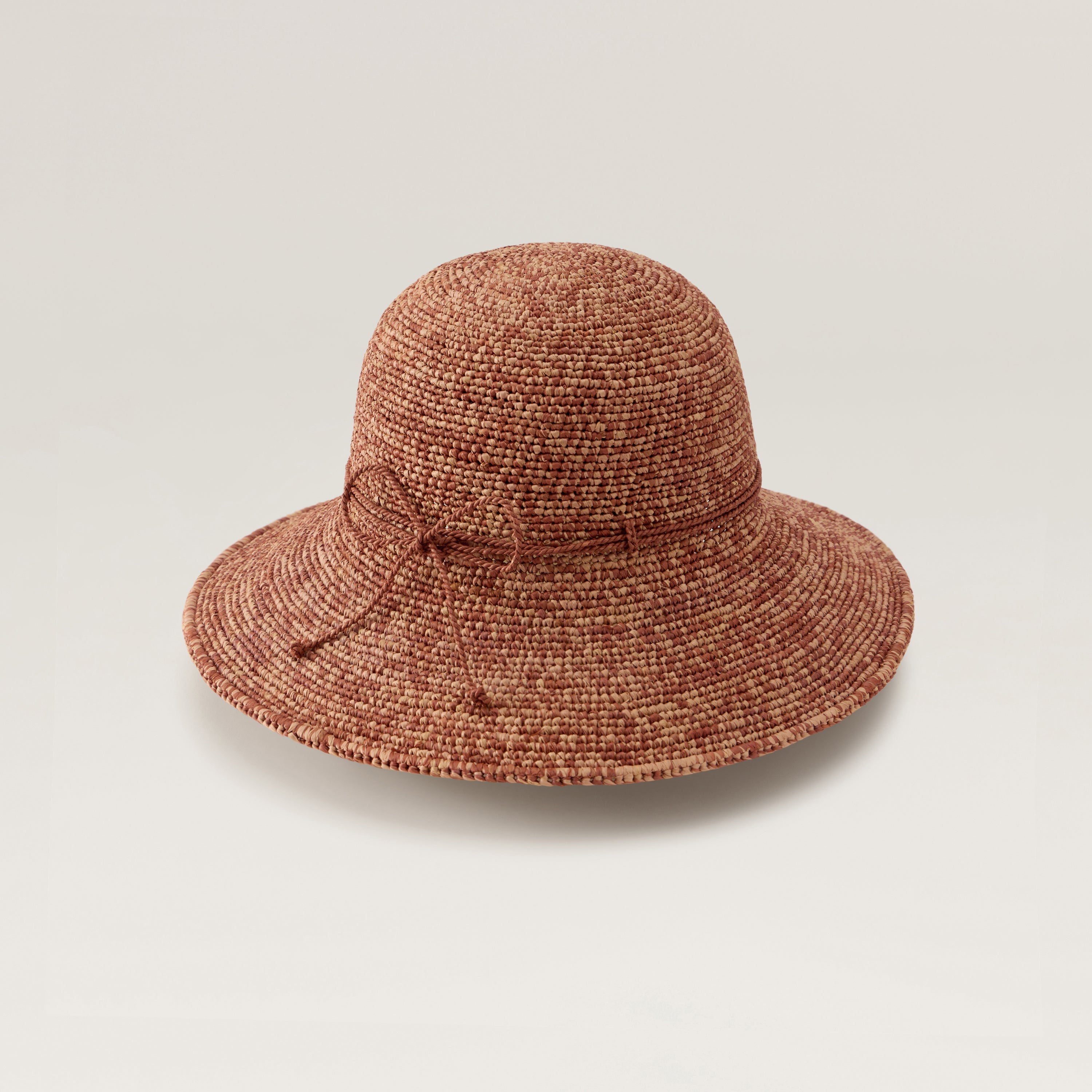 Tahani Raffia Crochet Hat - Petal Melange | Helen Kaminski US