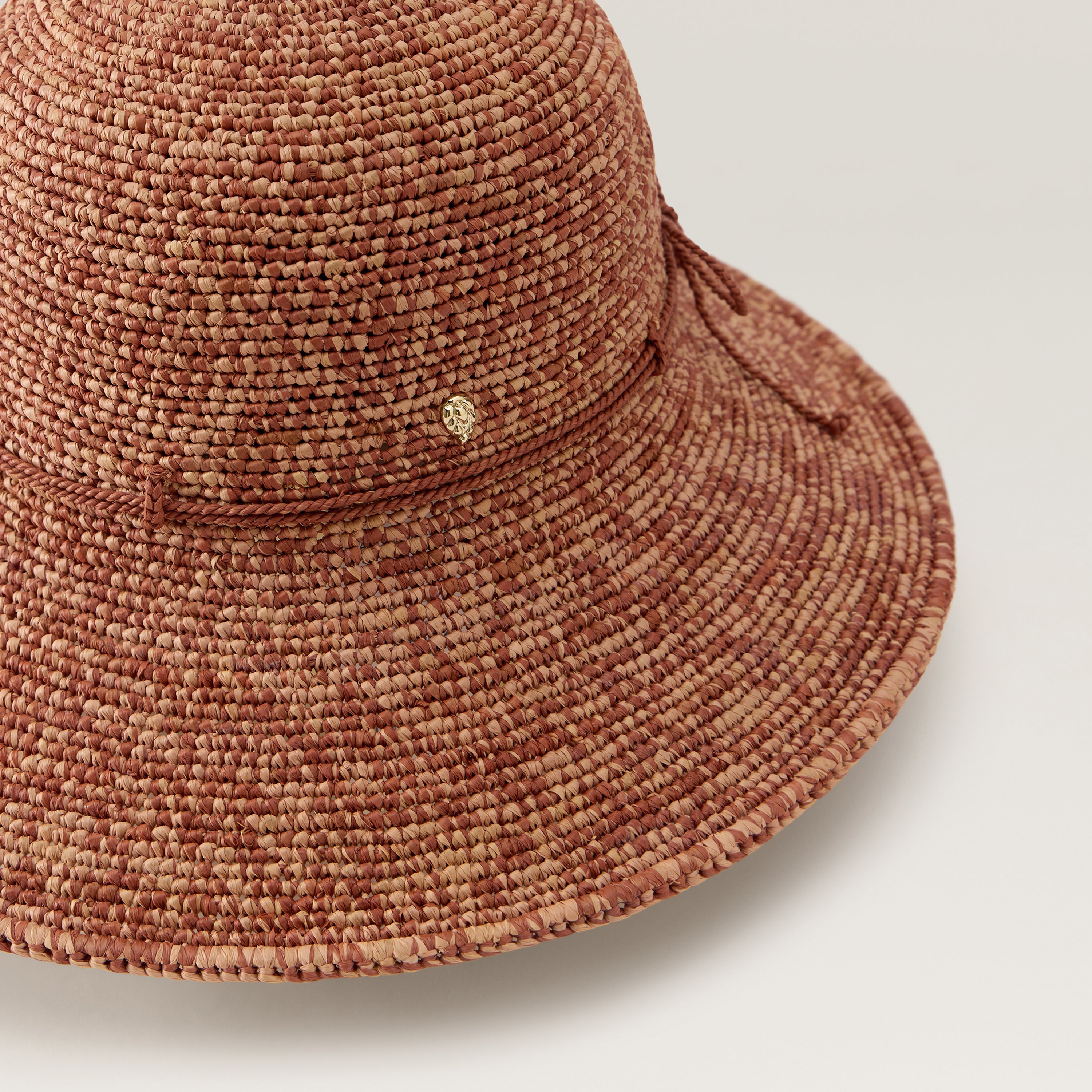 Tahani Raffia Crochet Hat - Petal Melange | Helen Kaminski US
