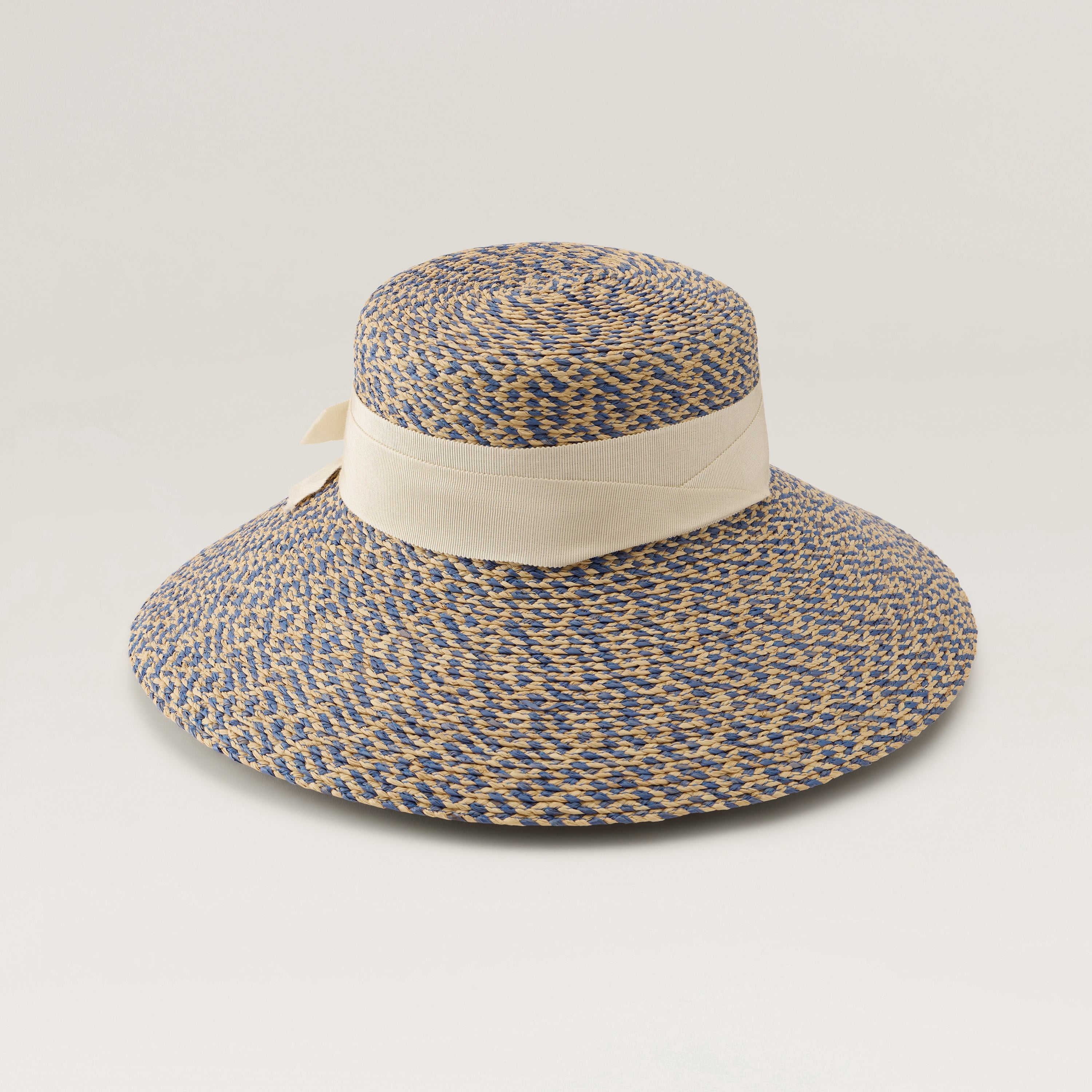 Helen Kaminski Natural Raffia Straw Wide-Brimmed Sun Hat One Size 3473 Newport Raffia Straw Sun Hat – Village Hat Shop main image 4