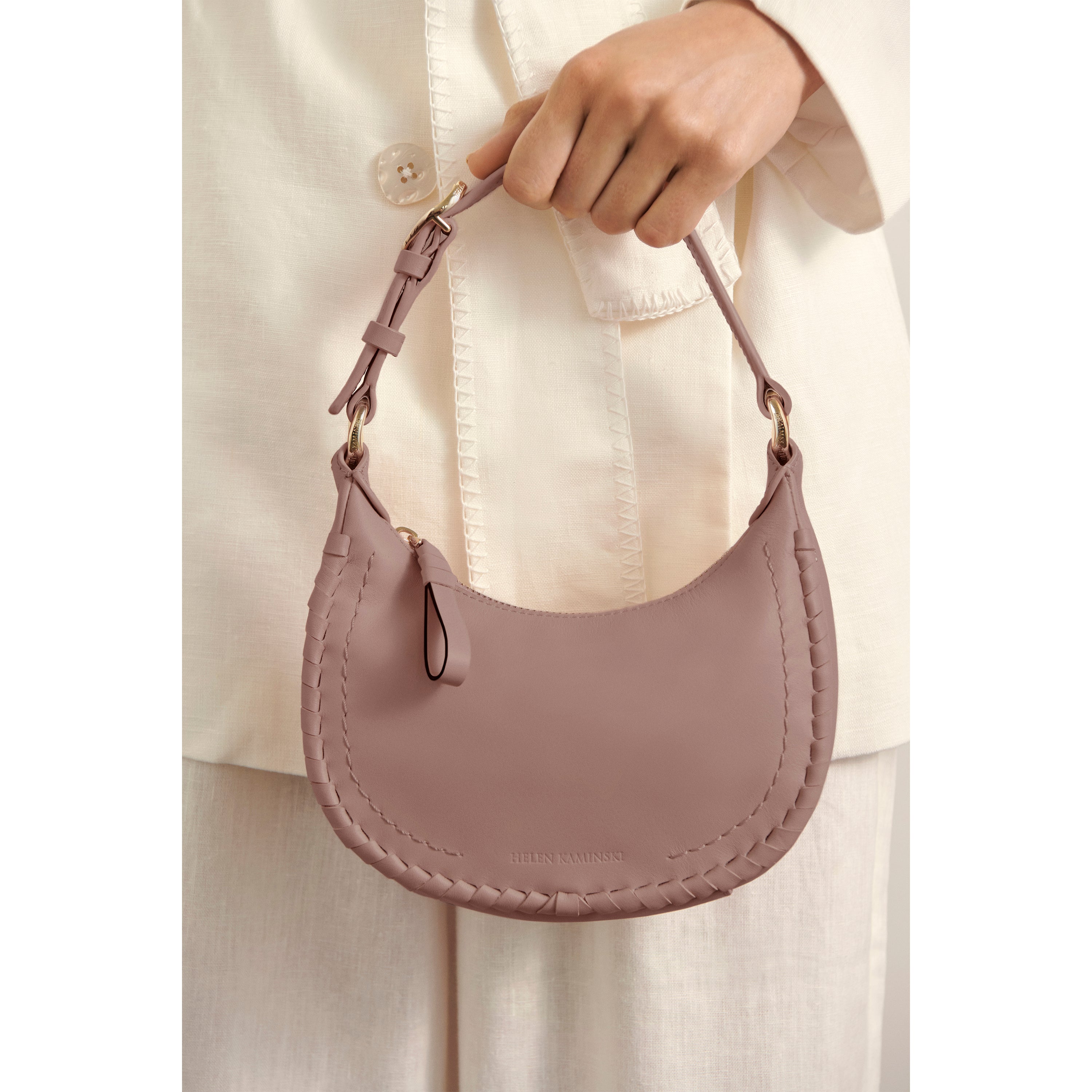 Medium Brown Helen Hobo Purse - Soft Leather Bag