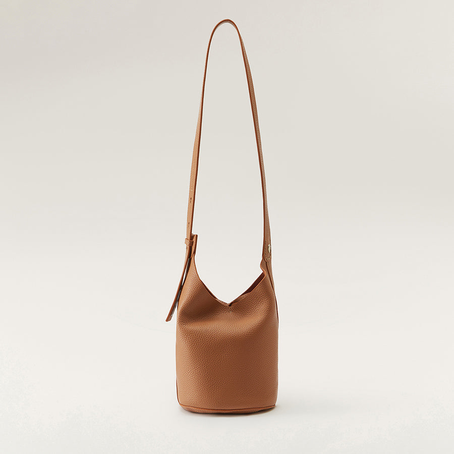 Small Tan Helen Hobo Purse - Soft Leather Bag