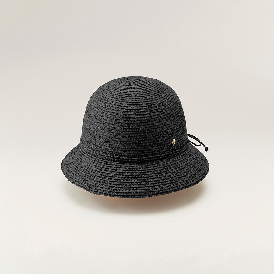Valence 6 | Women's Raffia Charcoal Hat | Helen Kaminski