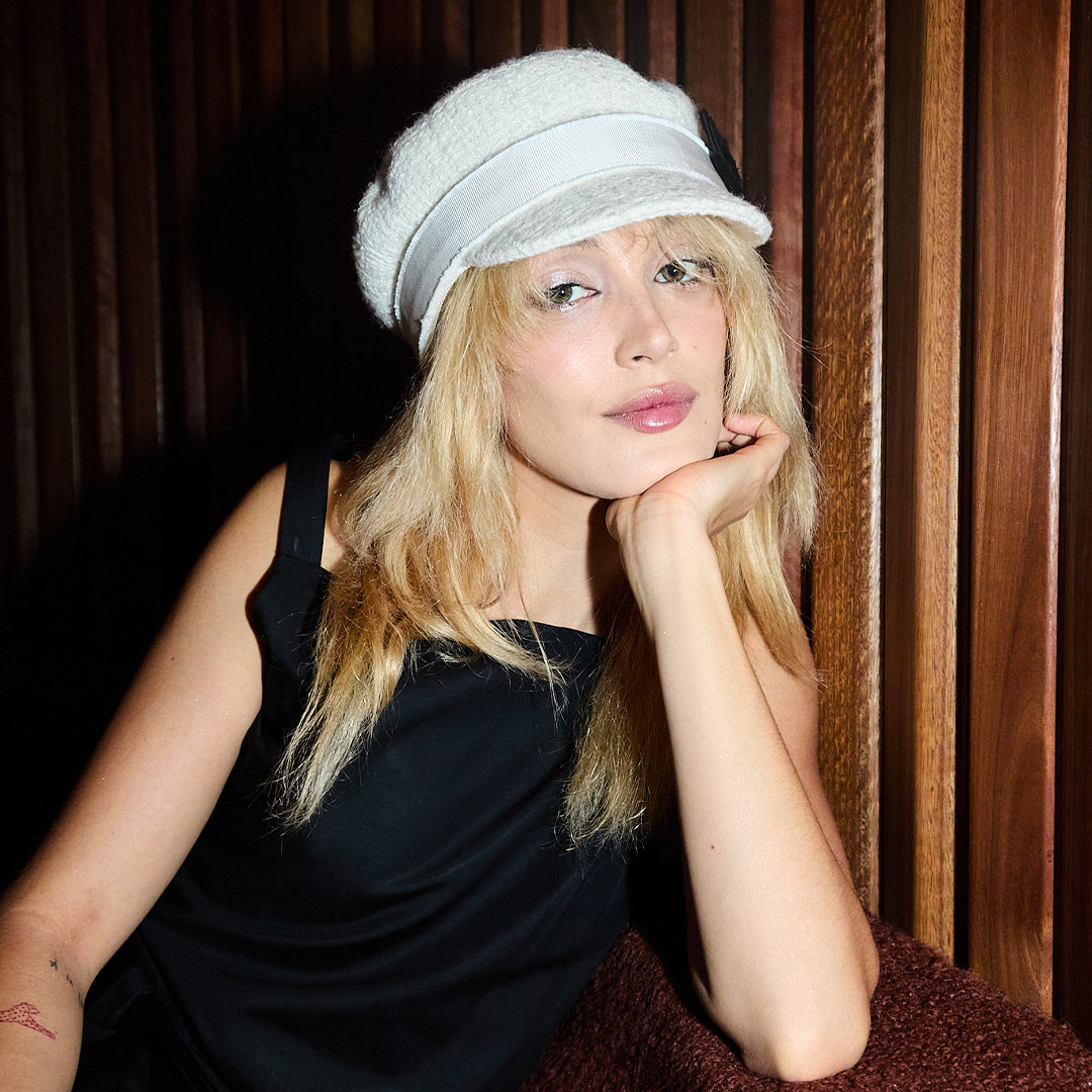 現行モデル美品！HELEN KAMINSKI Marhianna Buy Mita - Natural Midnight - Helen Kaminski