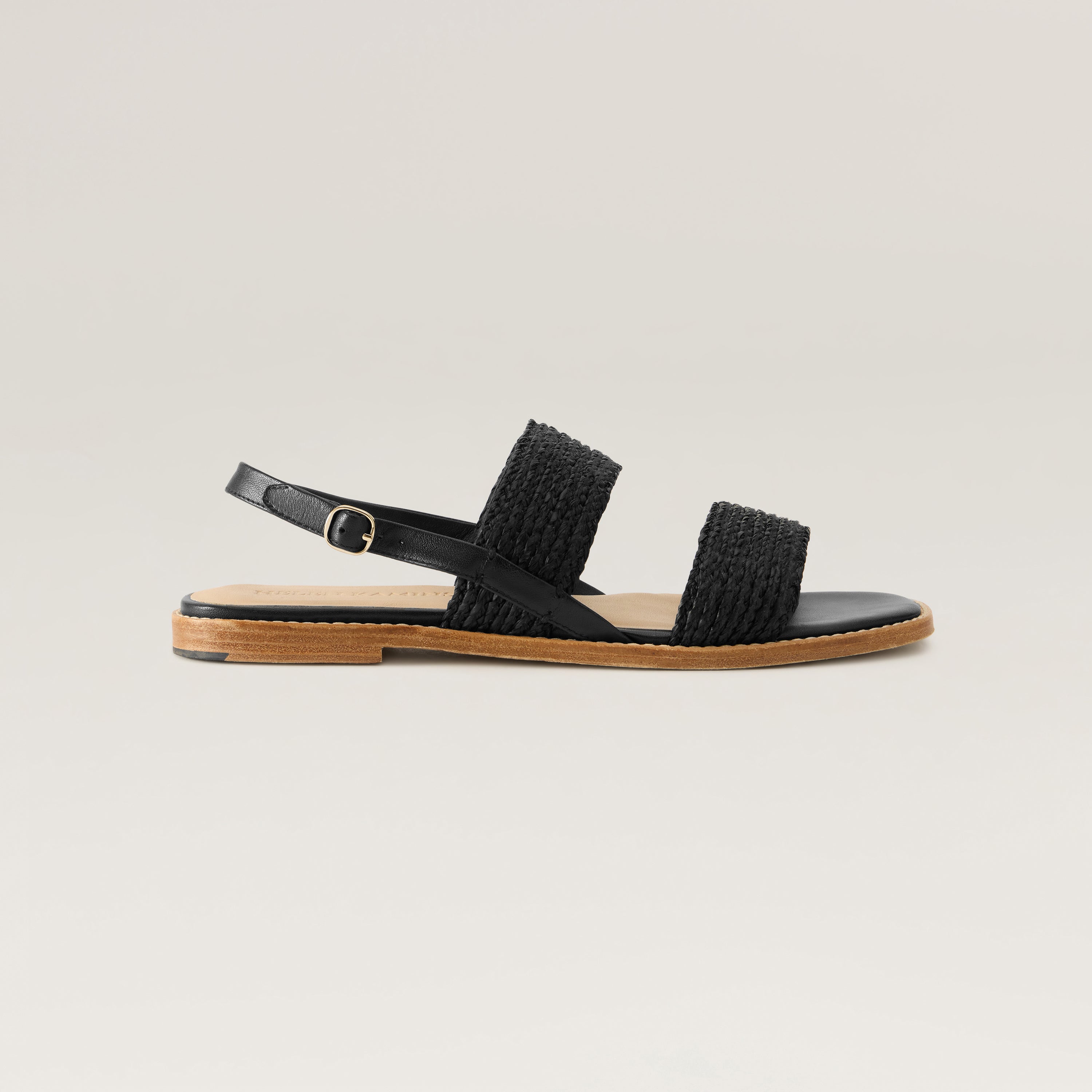 Alana Raffia Braid Sandal - Nougat/Caramel | Helen Kaminski US