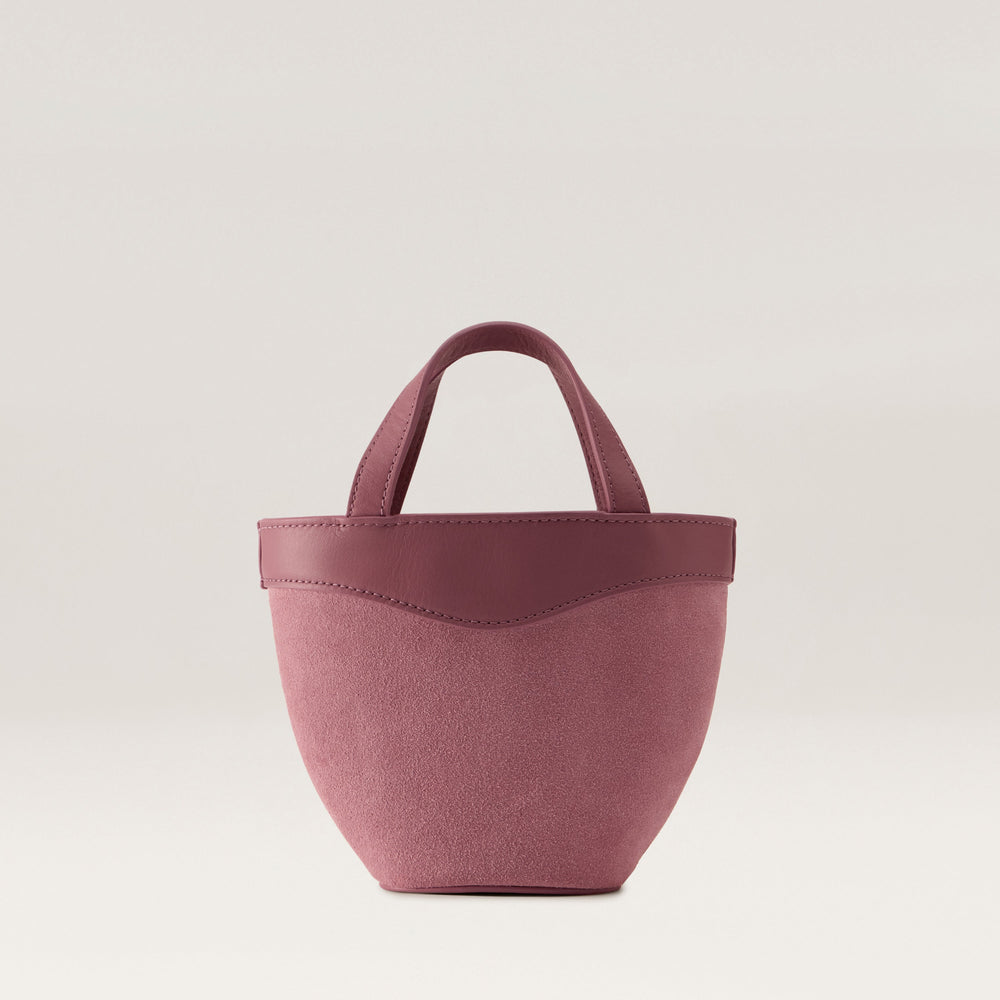 Ama Suede S Tote - Rosewood | Helen Kaminski US