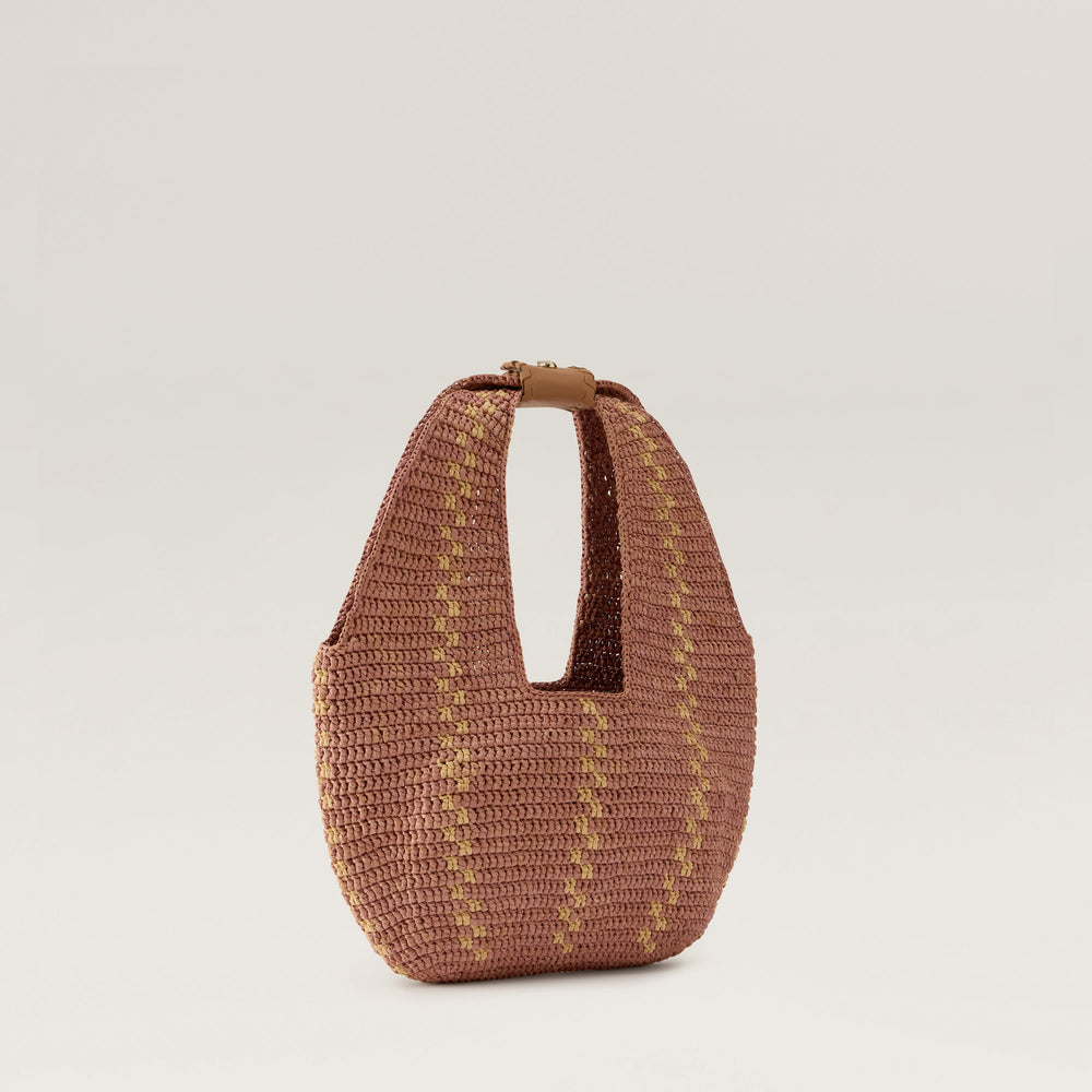 バッグ HELEN KAMINSKI Aquarius Hobo - Petal/Natural - Small Tote Bag | Helen Kaminski US