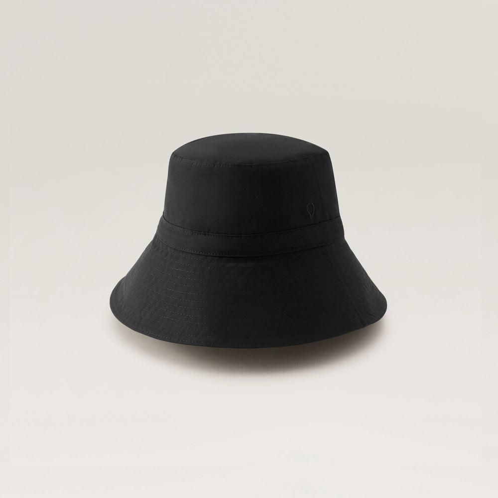 Ashan Packable Bucket - Black - Cloche Hat | Helen Kaminski US