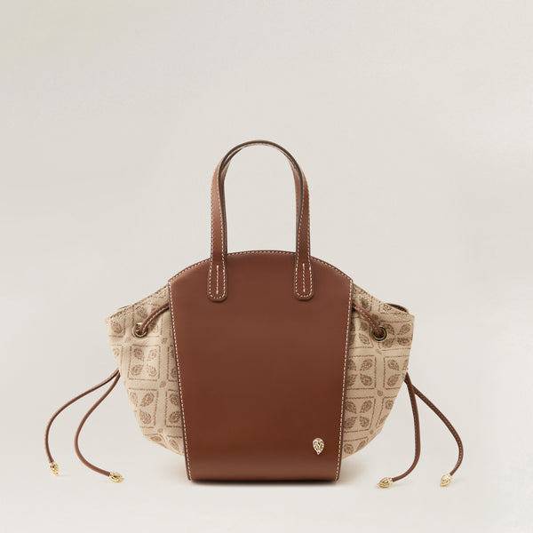 Jada- Braided Handbag in Chestnut Allure – Urai