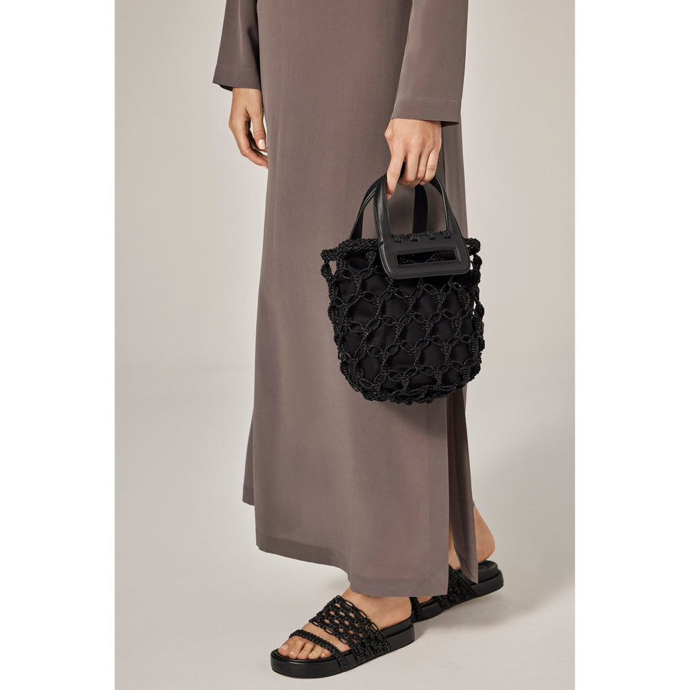 Belize Mini Tote Bag Charcoal/Black - Helen Kaminski US