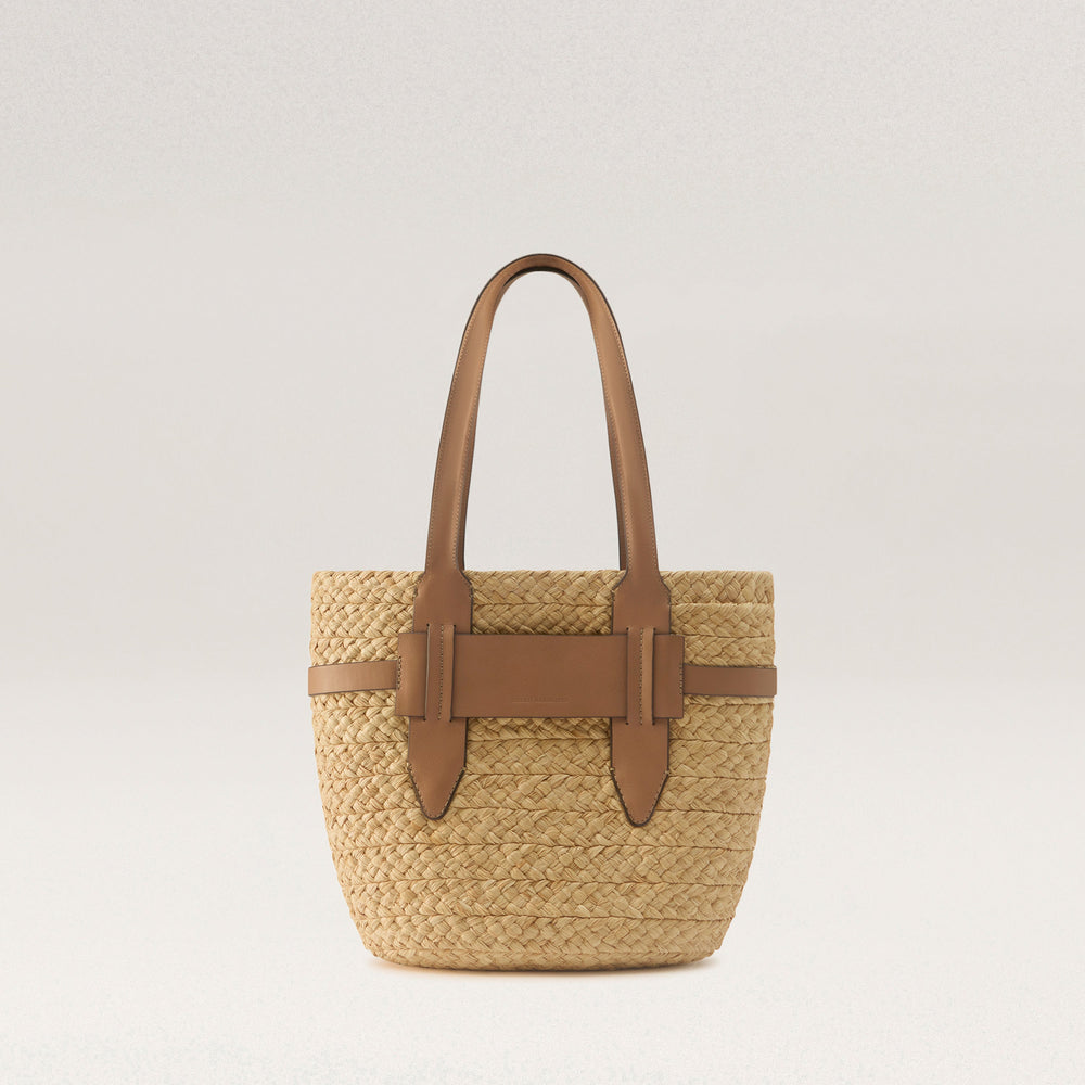 Lipari M Tote Medium Natural/Caramel - Helen Kaminski US