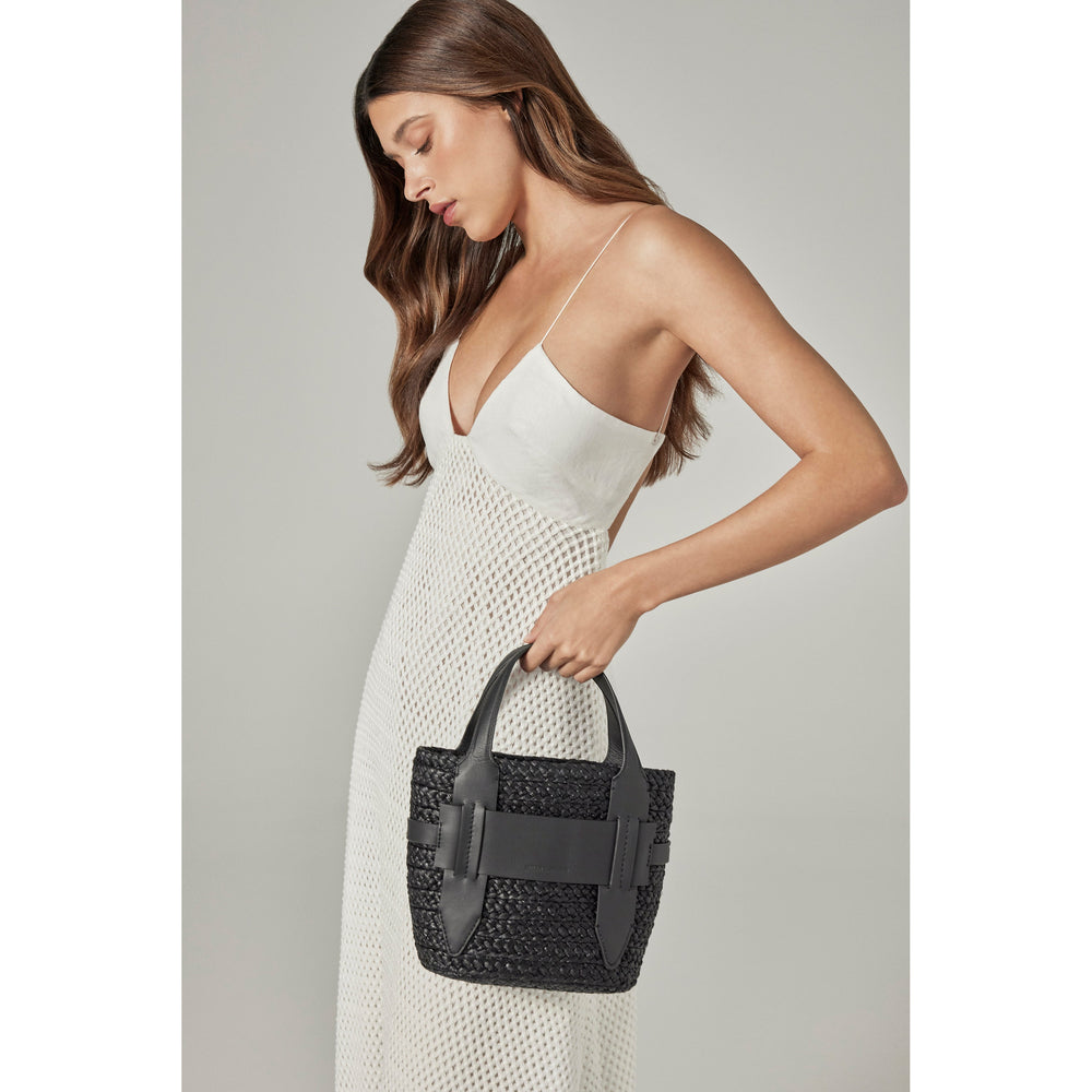 Lipari S Mini Tote Charcoal/Black - Helen Kaminski US