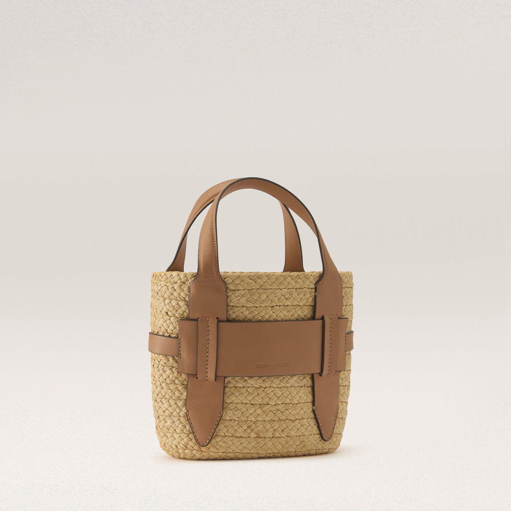 Lipari S Mini Tote Natural/Caramel - Helen Kaminski US