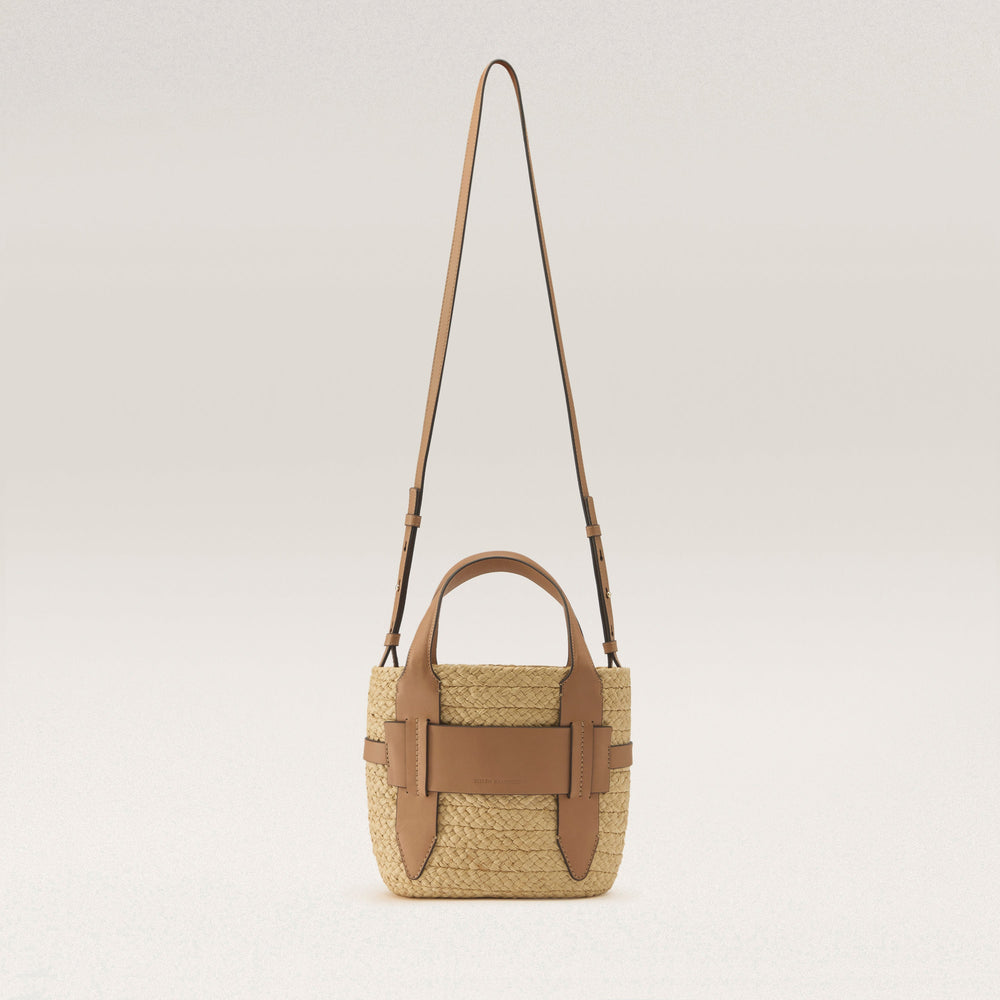 Lipari S Mini Tote Natural/Caramel - Helen Kaminski US