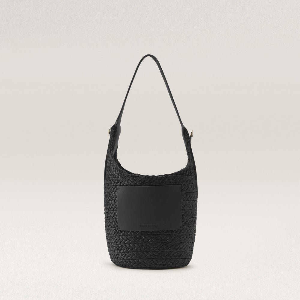 Nisida Bucket Hobo Charcoal/Black - Helen Kaminski US