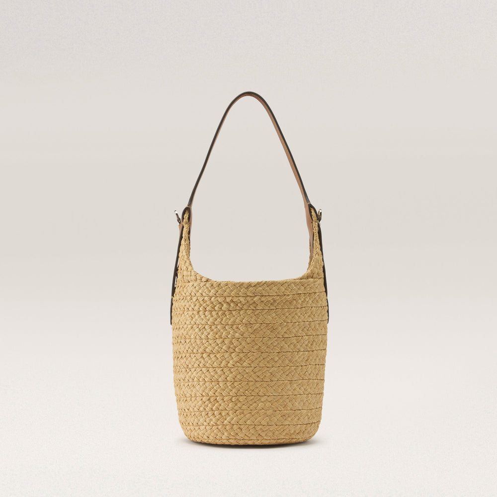 HELEN KAMINSKI レディース かごバッグ NISIDA SMALL BUCKET Nisida Bucket Hobo Natural/Caramel - Helen Kaminski US