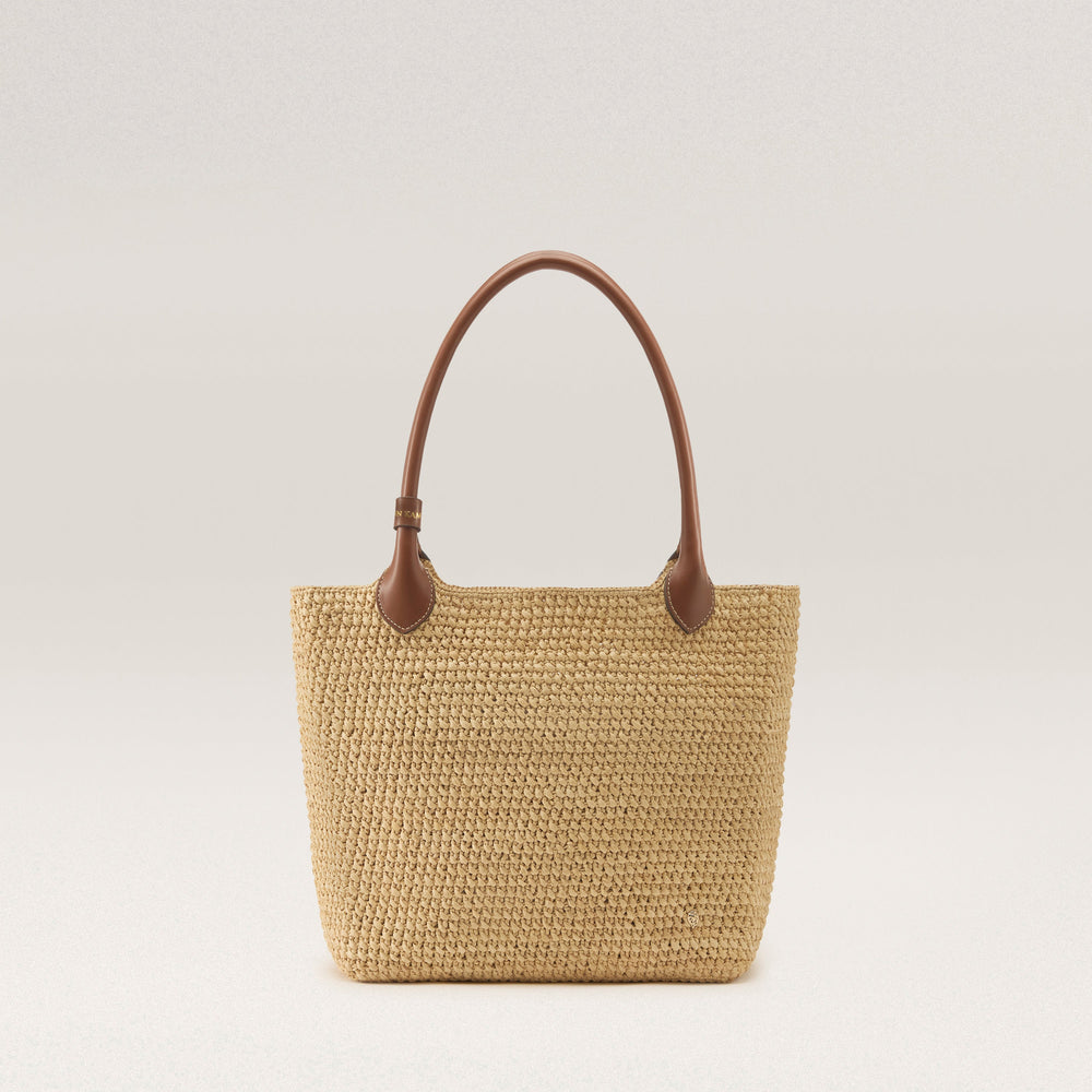 Shop the Ampara Tote Bag in Natural/Cotto | Helen Kaminski