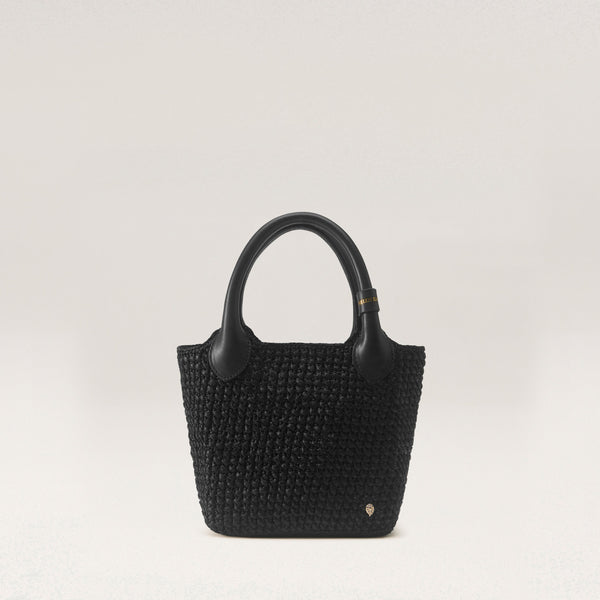 Shop the Ampara Mini Tote Bag in Charcoal/Black | Helen Kaminski