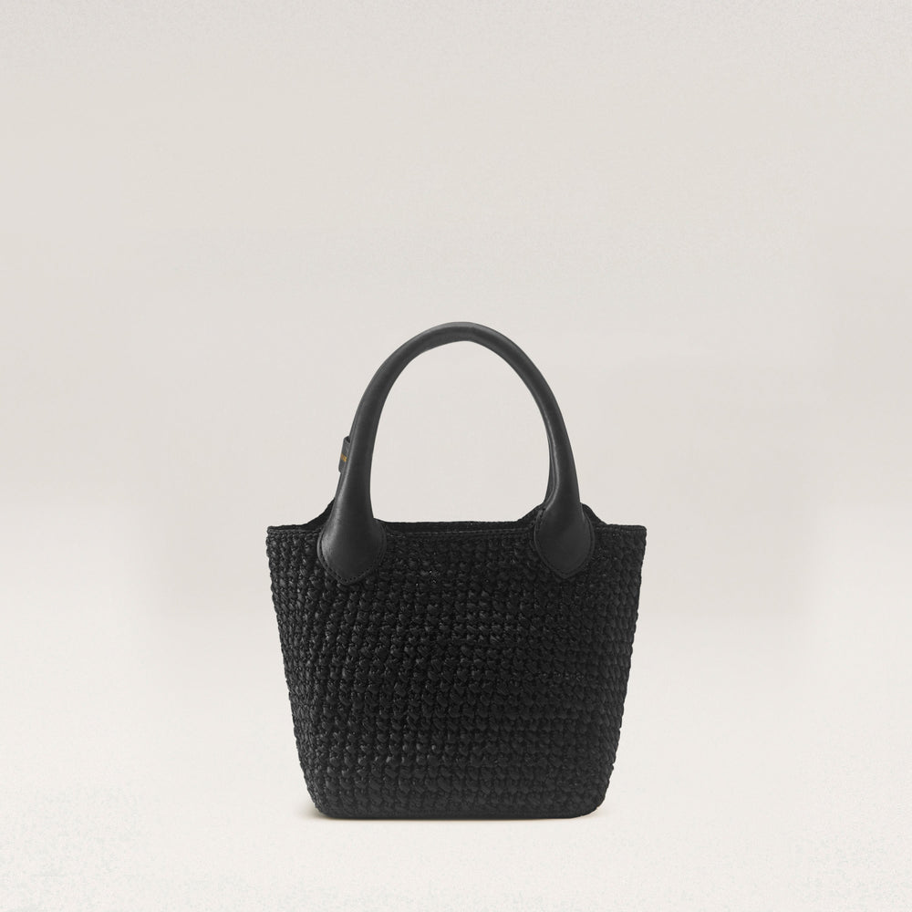 Shop the Ampara Mini Tote Bag in Charcoal/Black | Helen Kaminski
