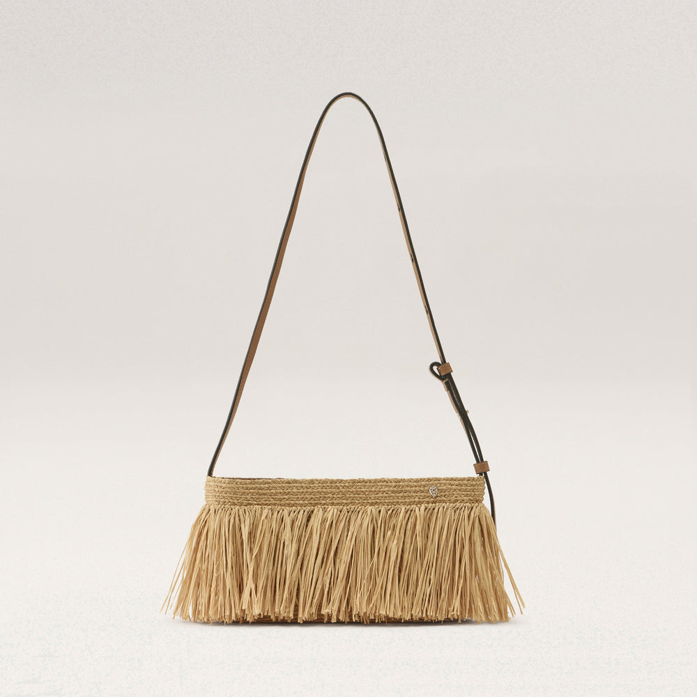 HELEN KAMINSKI ショルダーバッグ Buy Dawn Raffia Fringe Crossbody - Helen Kaminski