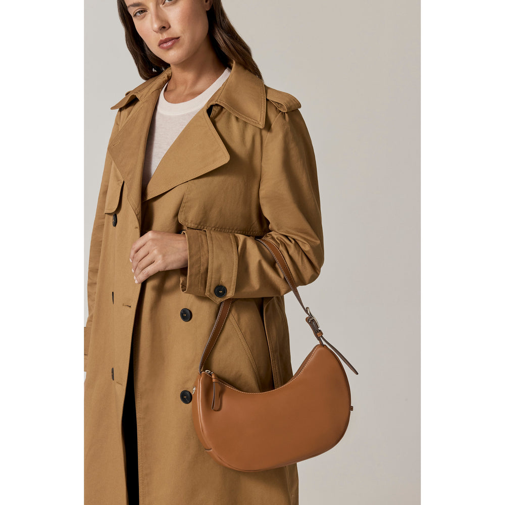 Shop the Amani Leather Crossbody Bag in Cotto | Helen Kaminski