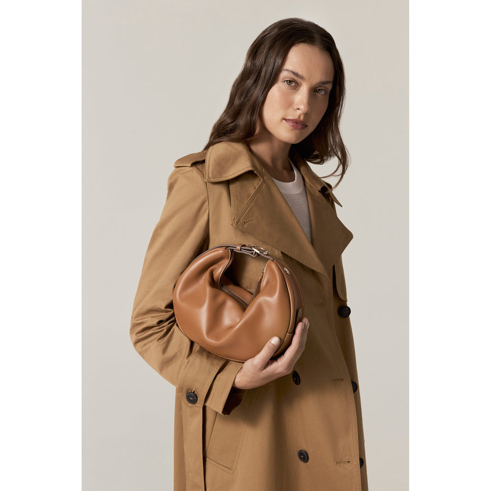 Shop the Amani Leather Crossbody Bag in Cotto | Helen Kaminski