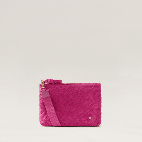 HELEN KAMINSKI ポーチ Women's Clutch Bag - Raffia & Leather Wallets - Helen Kaminski
