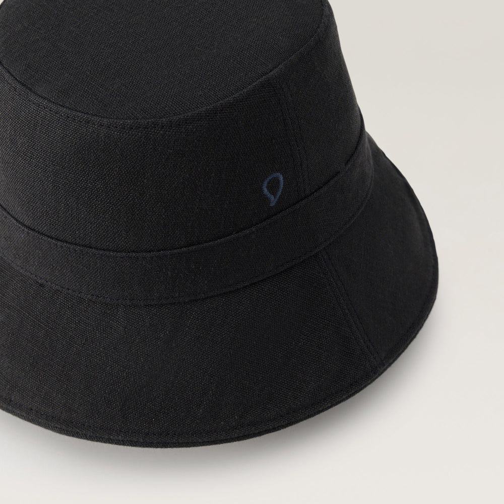 Ezri Hemp Bucket - Navy - Bucket Hat | Helen Kaminski US