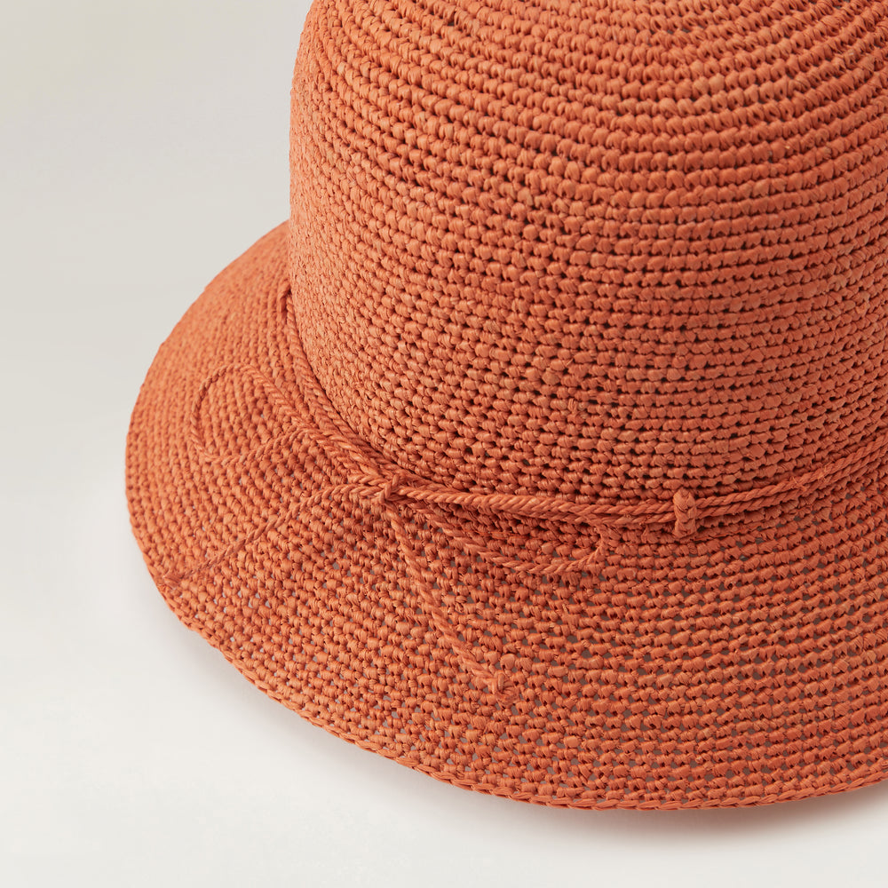 ハット HELEN KAMINSKI 25SS Villa 6 Raffia Cloche Hat HAT50136 CHA Buy Villa 6 - Charcoal - Helen Kaminski