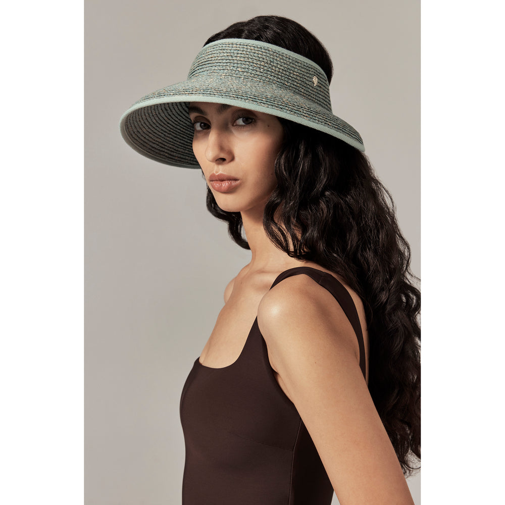 Mita Brim Visor Seaglass - Helen Kaminski US