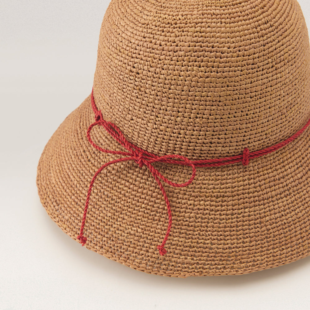 Villa 9 Cloche Hat Nougat/Tropical - Helen Kaminski US