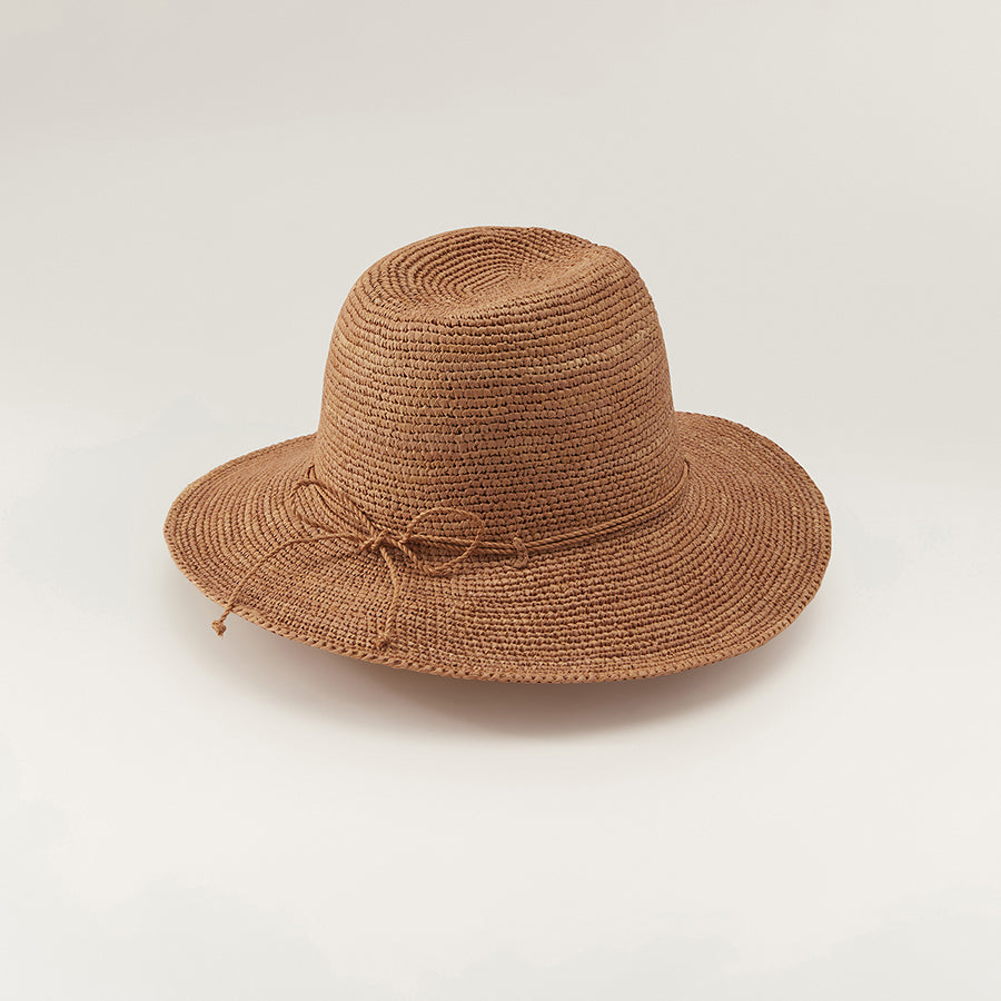 Buy Desmonda - Nougat Fedora - Helen Kaminski