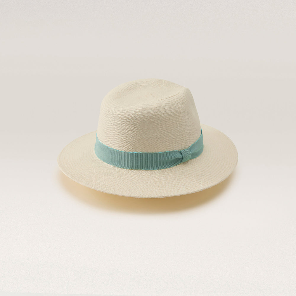 Vitoria Fedora Chalk/Seaglasss - Helen Kaminski US