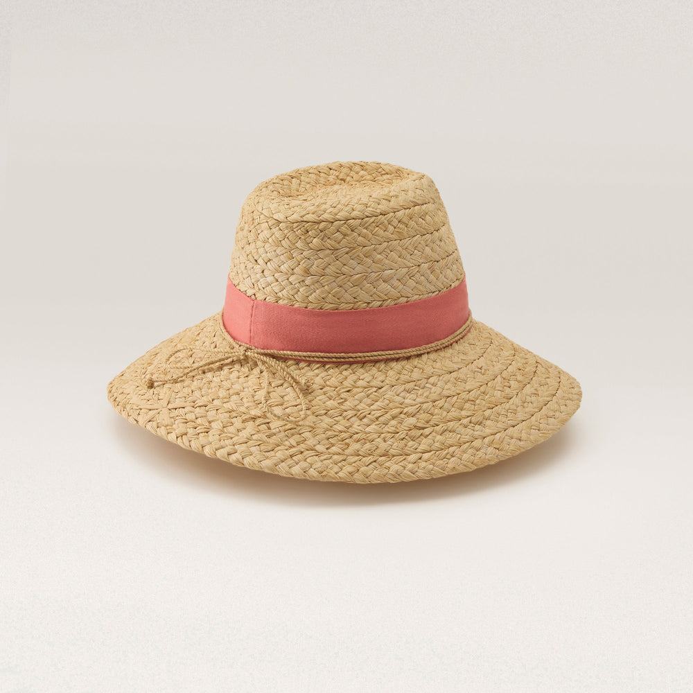 Leoni Fedora Natural/Pomelo - Helen Kaminski US
